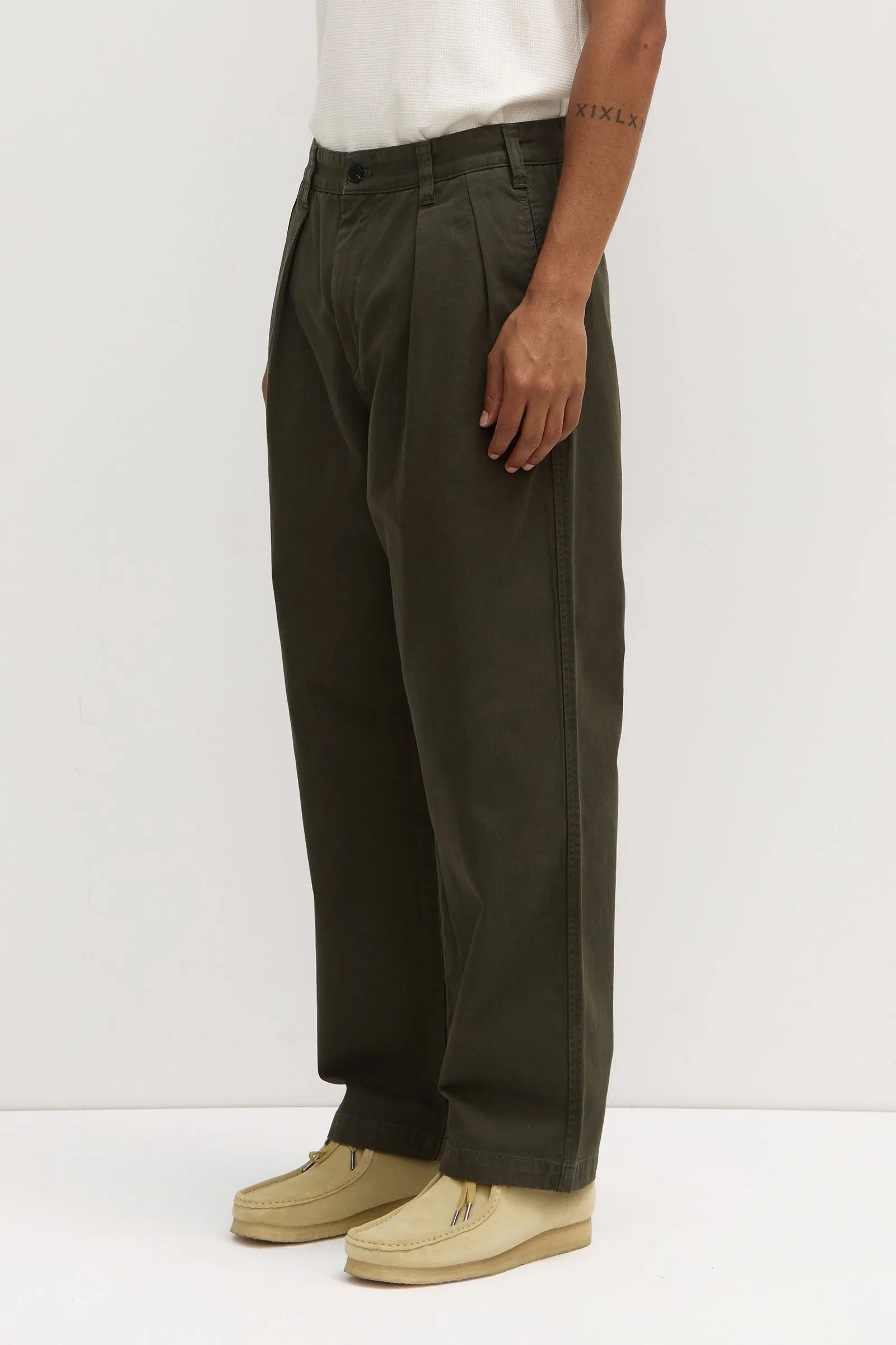 Miles Pleated Chino sold by Assembly Label product image thumbnail 3
