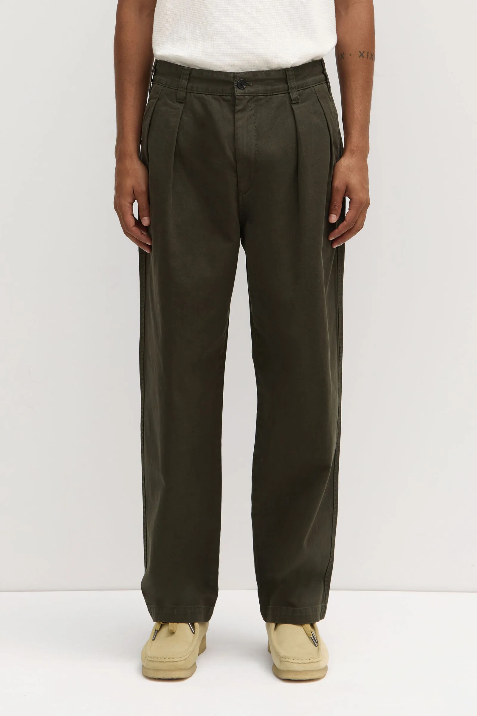 Miles Pleated Chino sold by Assembly Label product image thumbnail 2