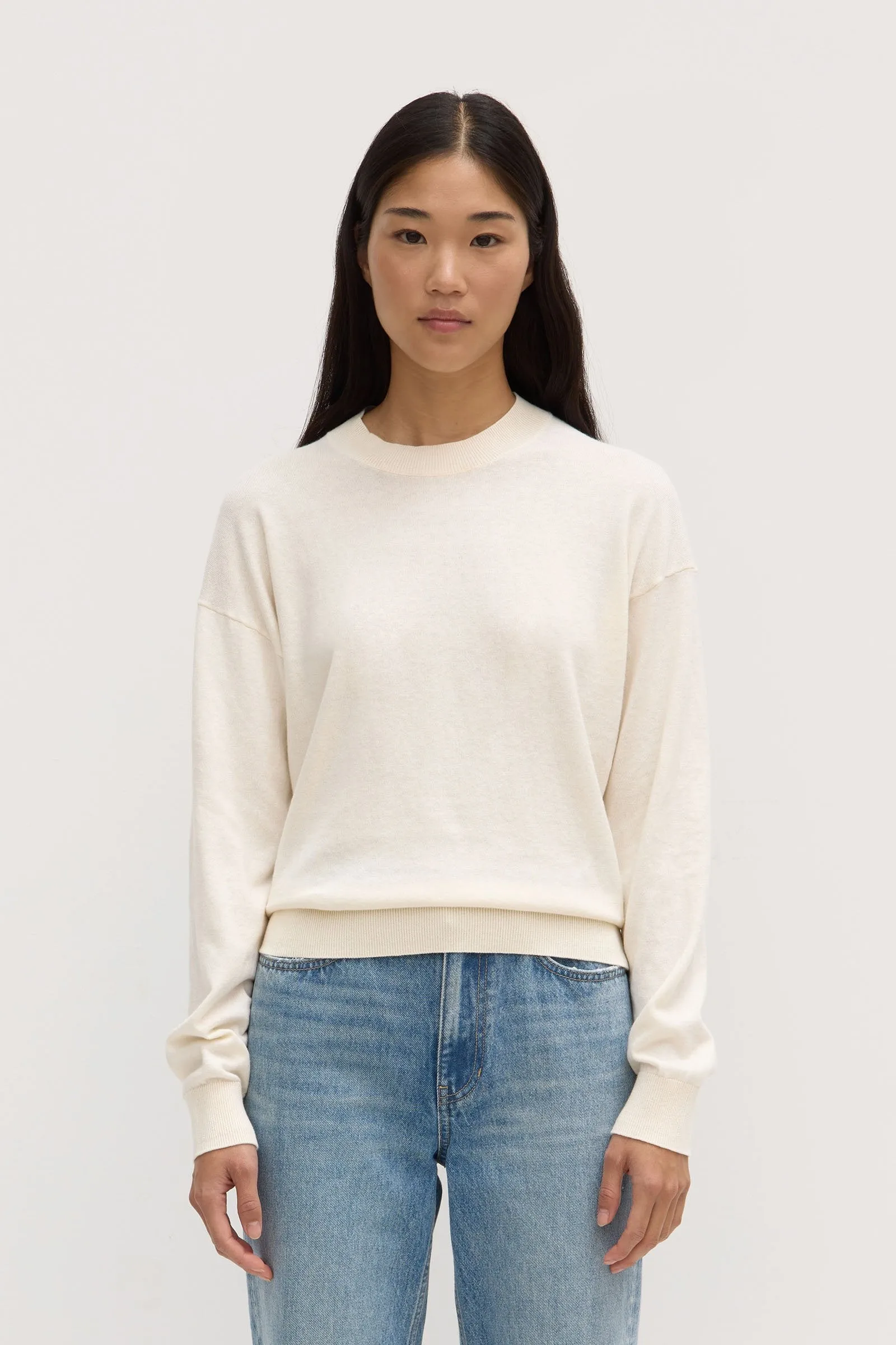 Cotton Cashmere Sweater sold by Assembly Label