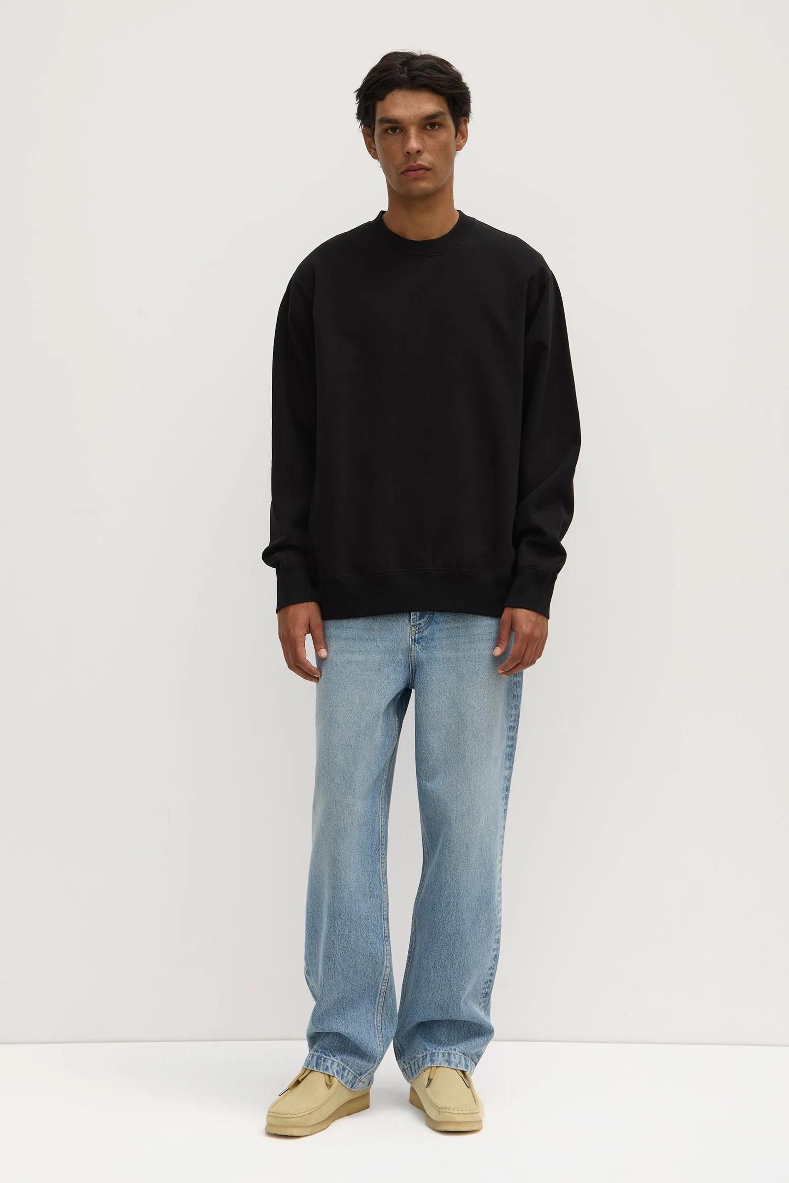 Mens Weekender Crew Neck Fleece sold by Assembly Label