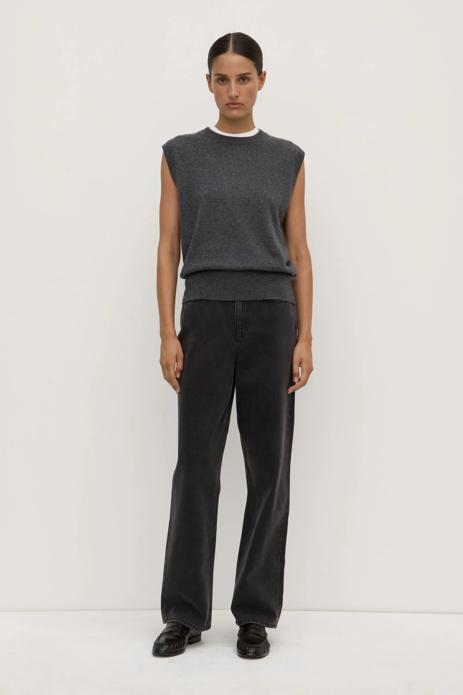 Relaxed Cashmere Vest sold by Assembly Label