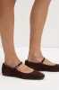 Beth Suede Ballet Flat sold by Assembly Label