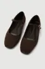Beth Suede Ballet Flat sold by Assembly Label