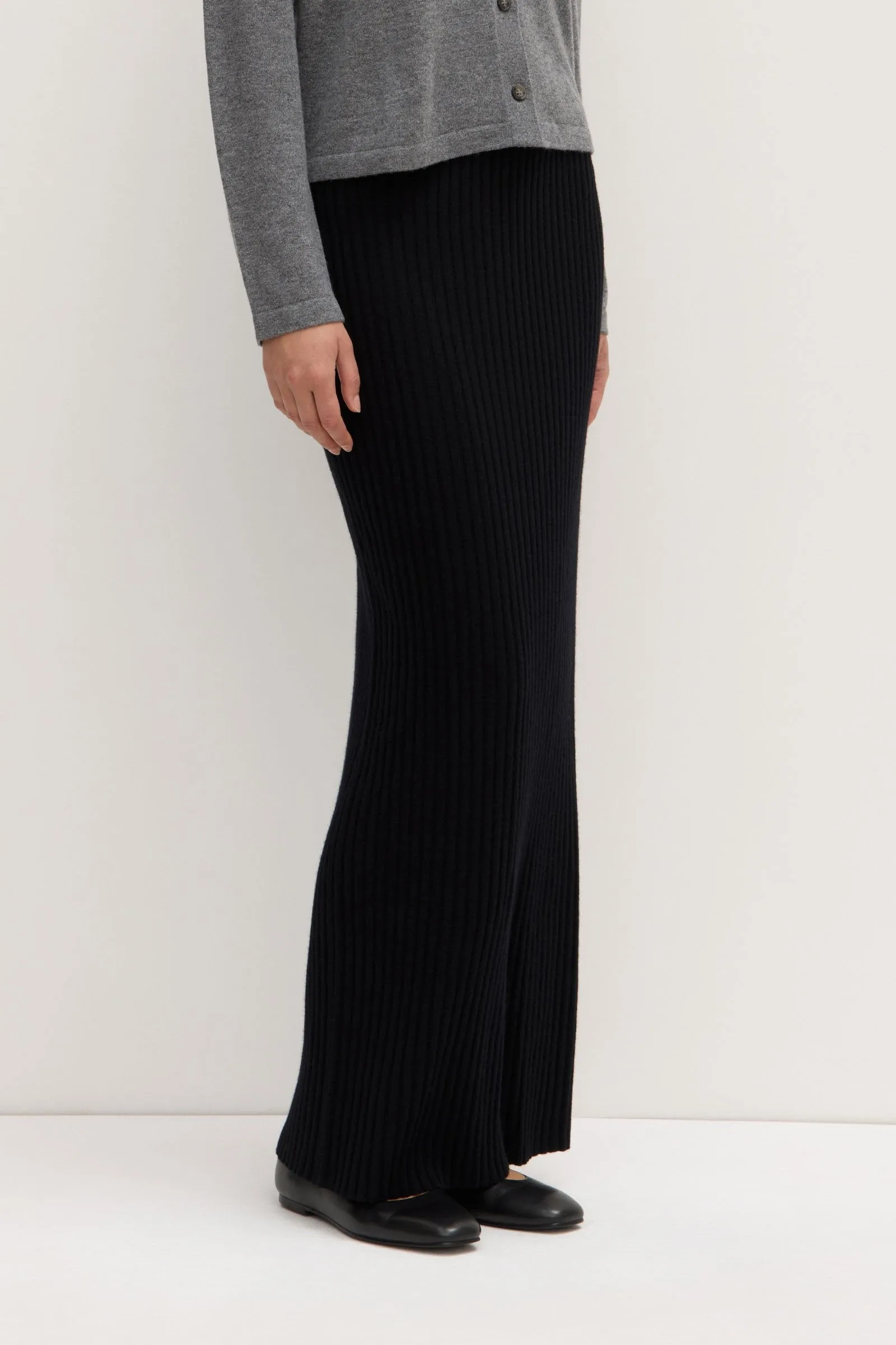 Wool Cashmere Rib Maxi Skirt sold by Assembly Label product image thumbnail 2