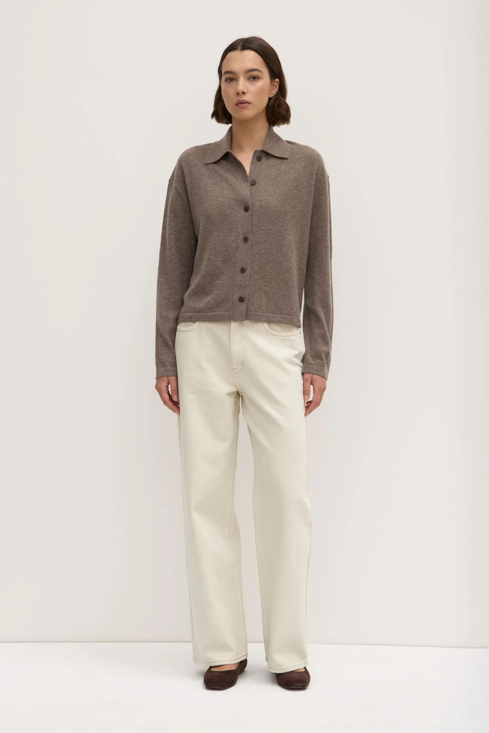 Wool Cashmere Knit Cardigan sold by Assembly Label