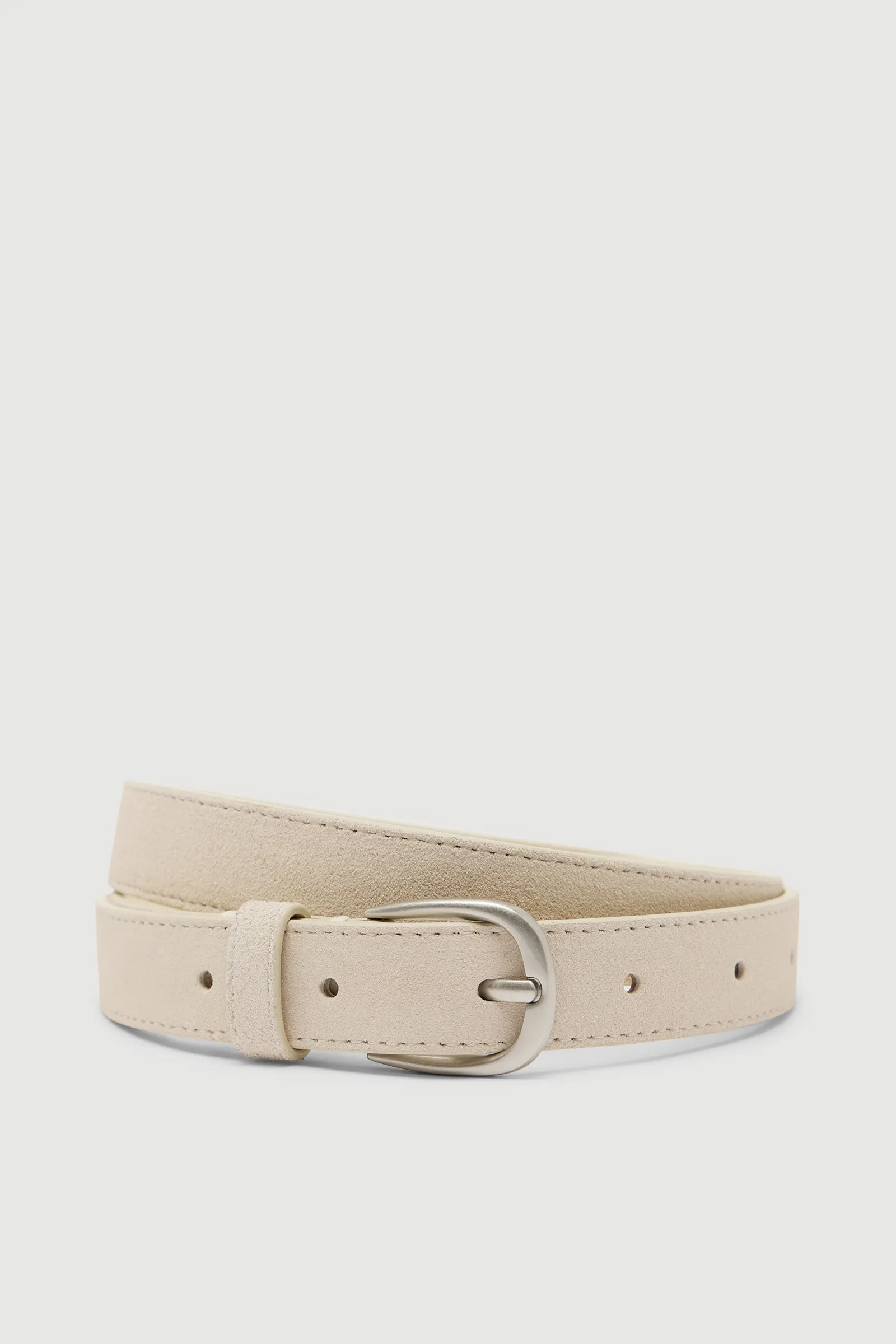 Womens Slim Suede Belt sold by Assembly Label