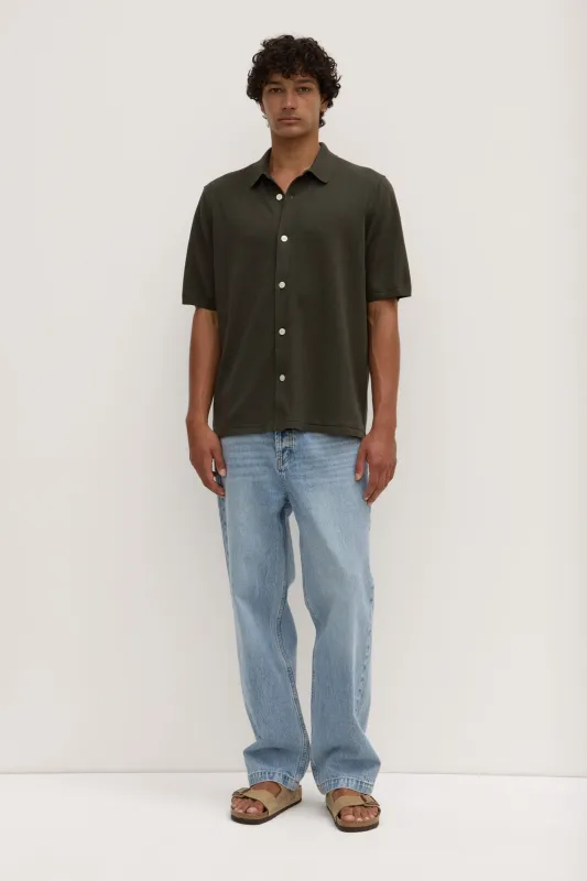 Kyle Knit Short Sleeve Shirt sold by Assembly Label
