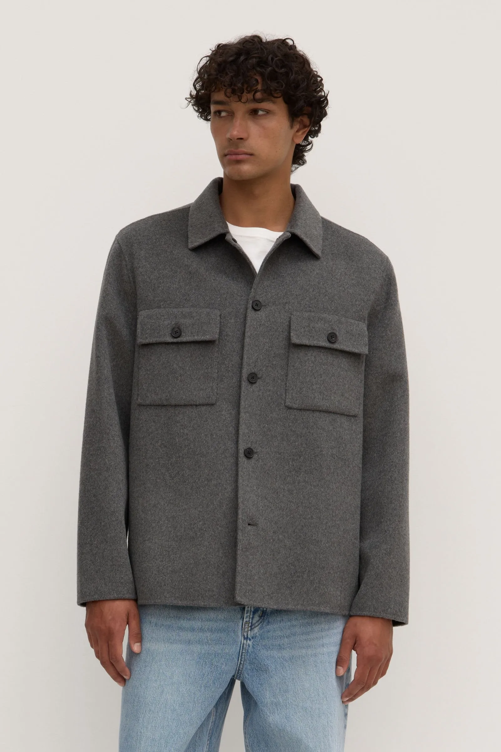 Driver Wool Blend Jacket sold by Assembly Label product image thumbnail 2