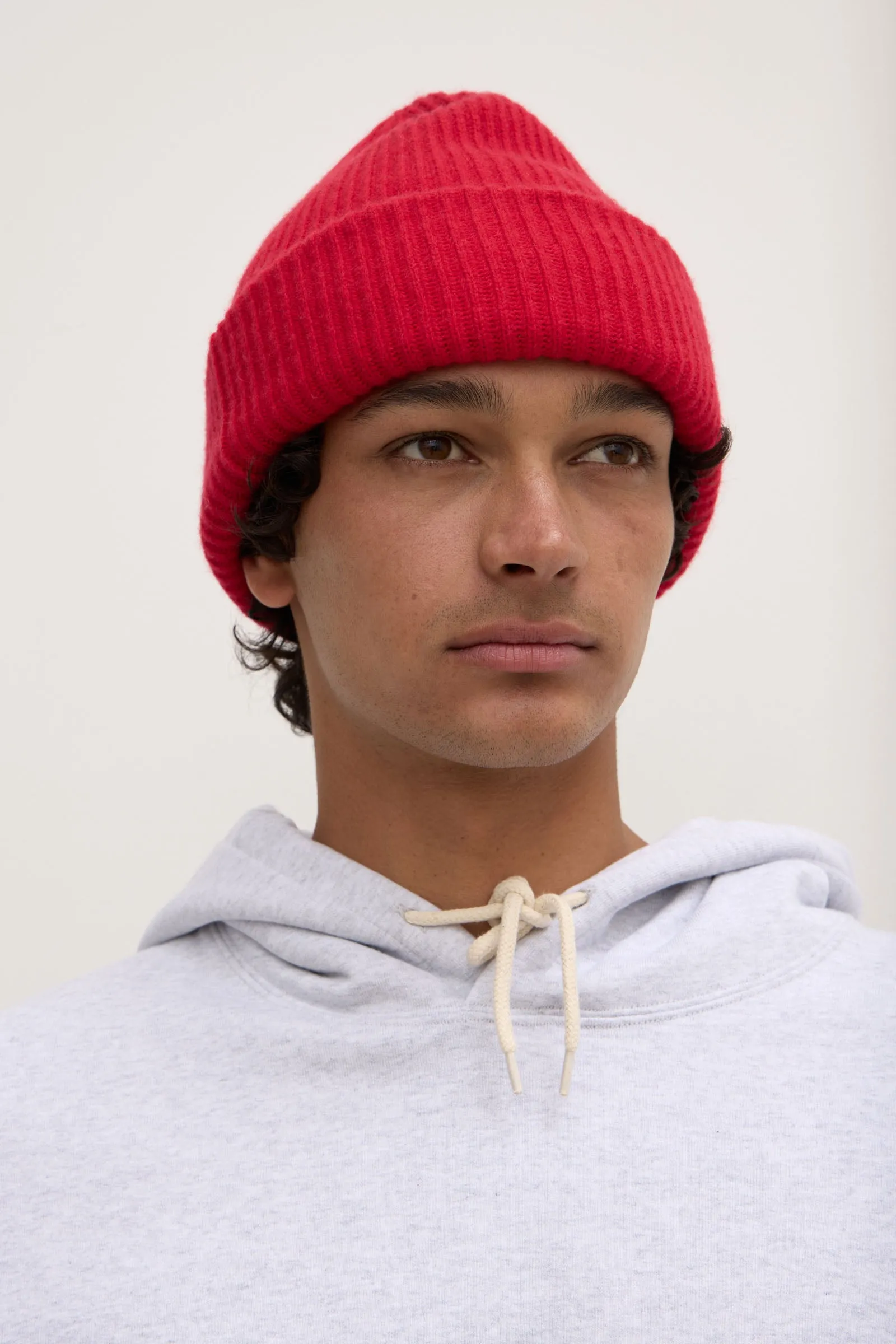 Wool Cashmere Rib Beanie sold by Assembly Label product image thumbnail 3