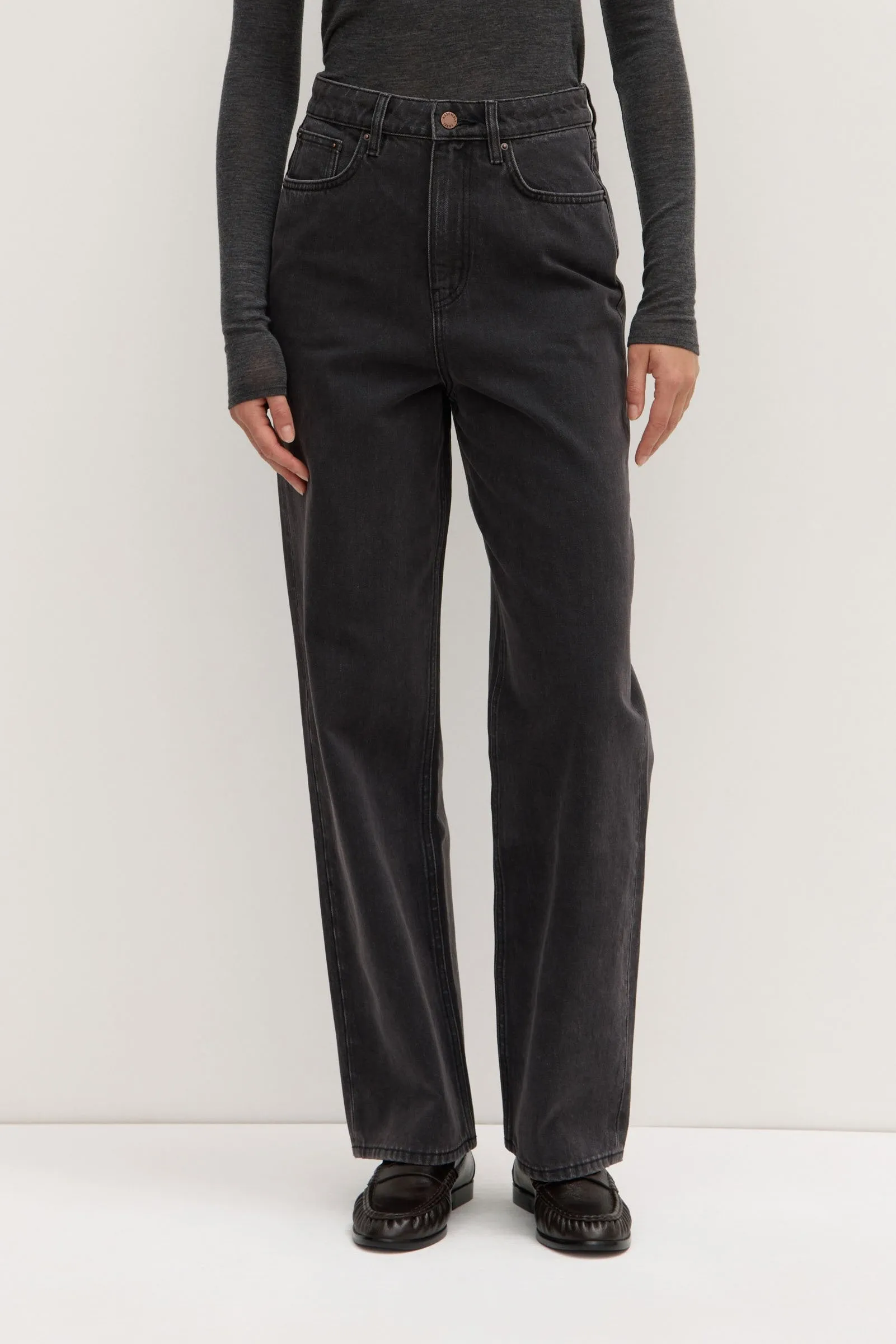 High Waist Straight Jean sold by Assembly Label product image thumbnail 2