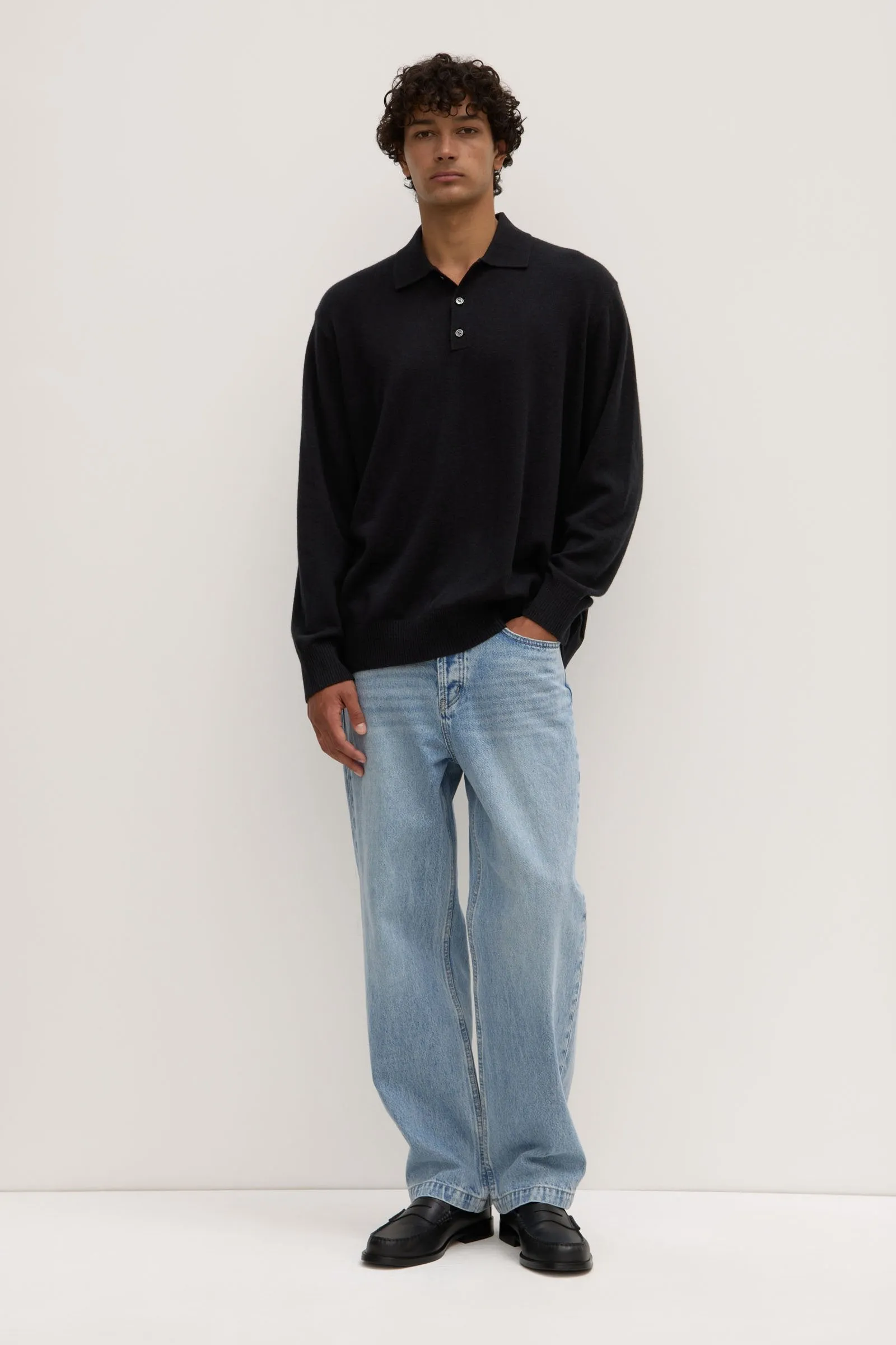 Cashmere Polo sold by Assembly Label