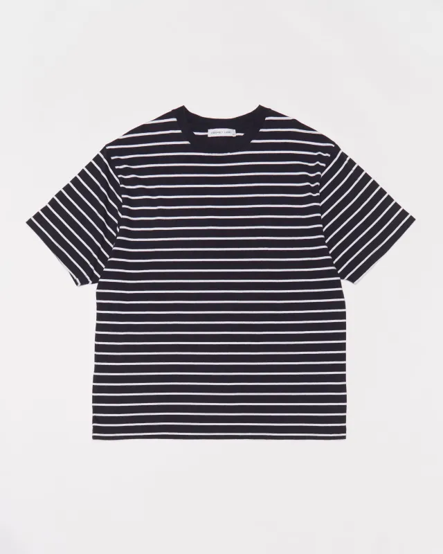 Re-Worn Mens Organic Cotton Stripe Tee sold by Assembly Label