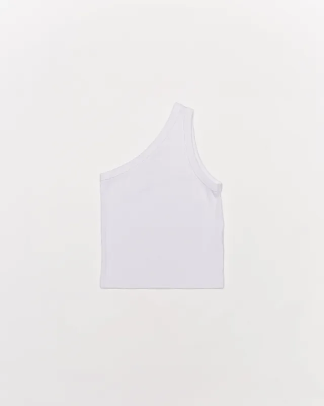 Re-Worn Womens Cotton One Shoulder Top sold by Assembly Label