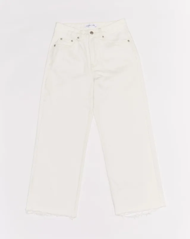 Re-Worn Women Cotton Denim Wide Leg Jean sold by Assembly Label