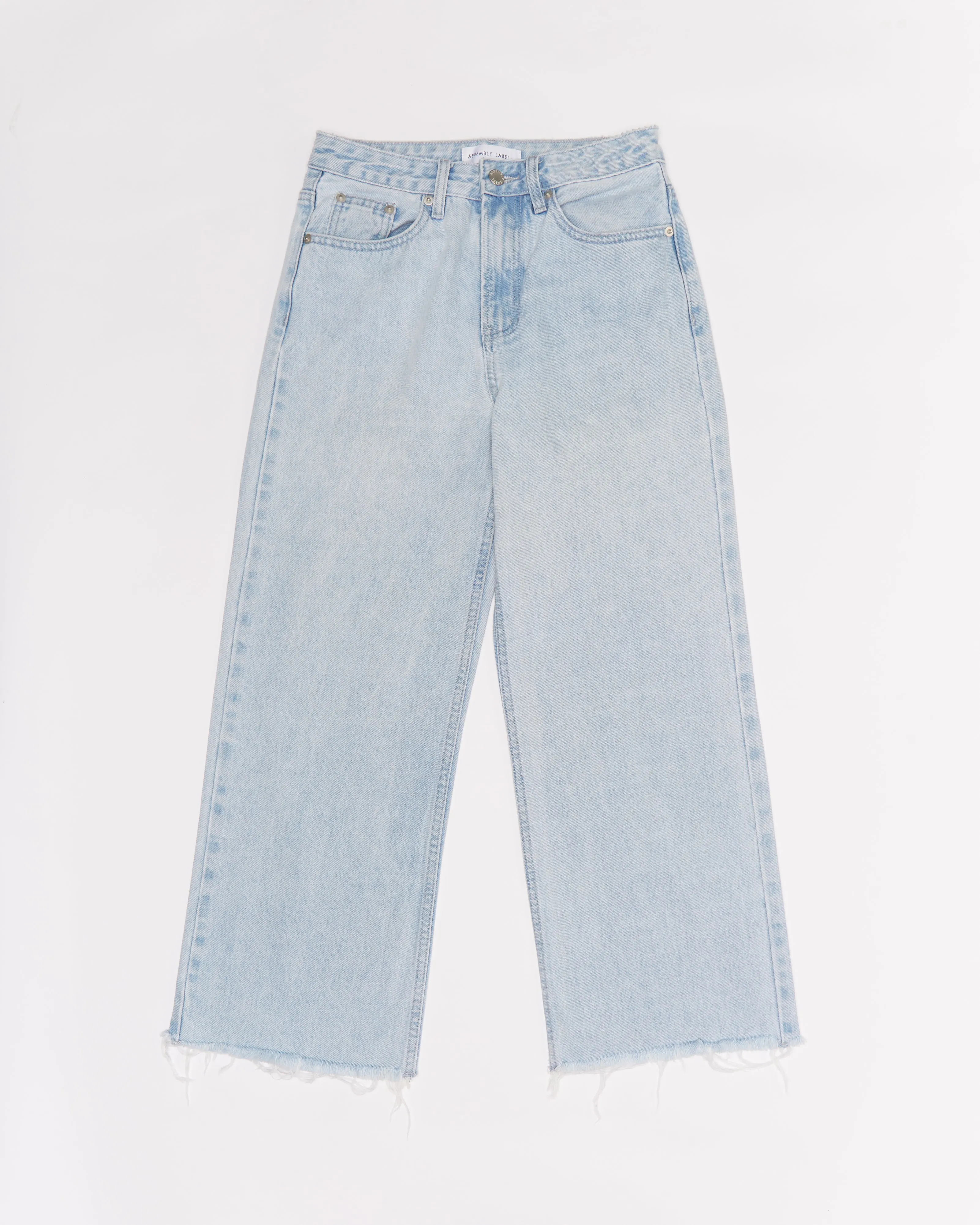 Re-Worn Women Cotton Denim Wide Leg Jean sold by Assembly Label