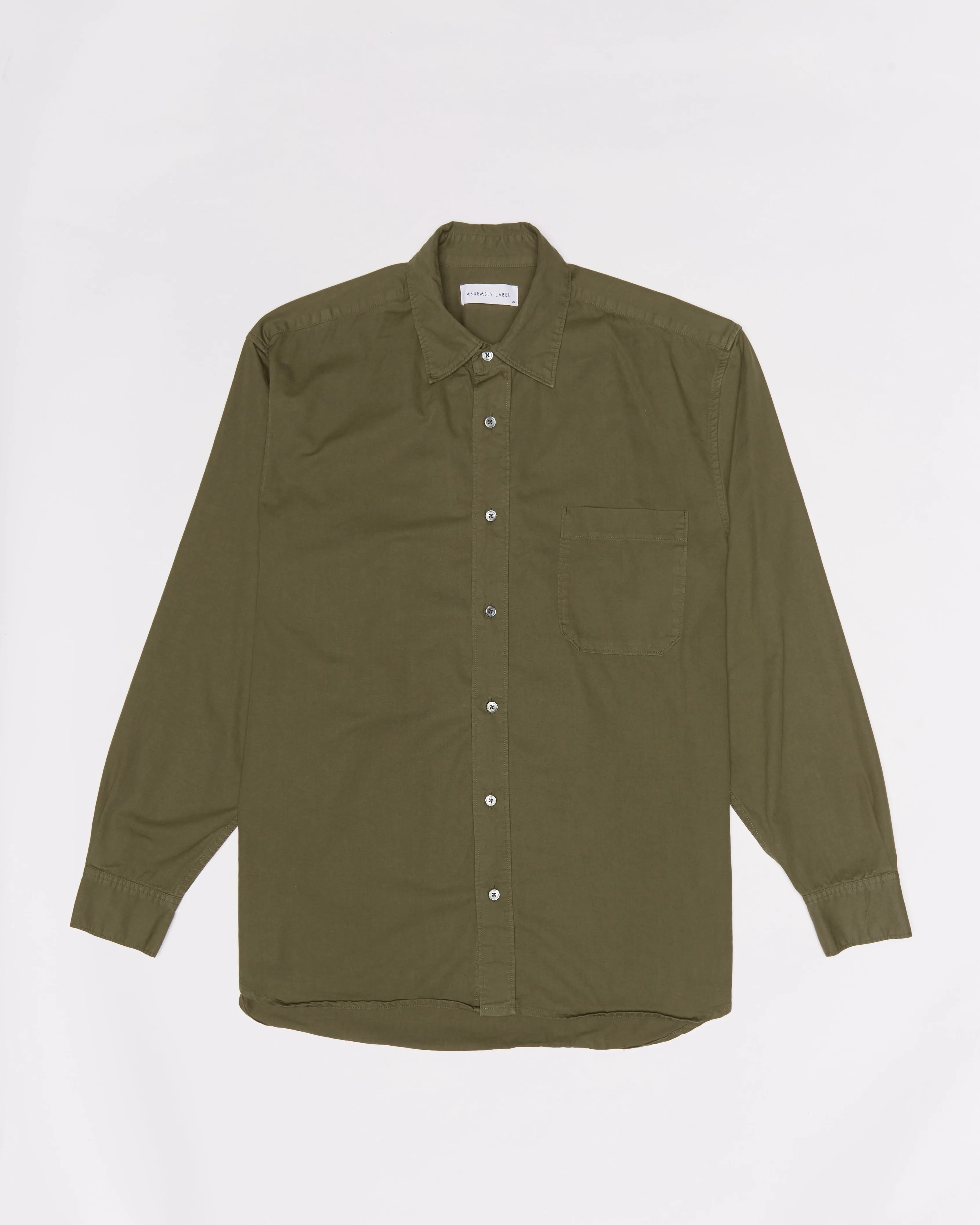 Re-Worn Mens Cotton Long Sleeve Shirt sold by Assembly Label