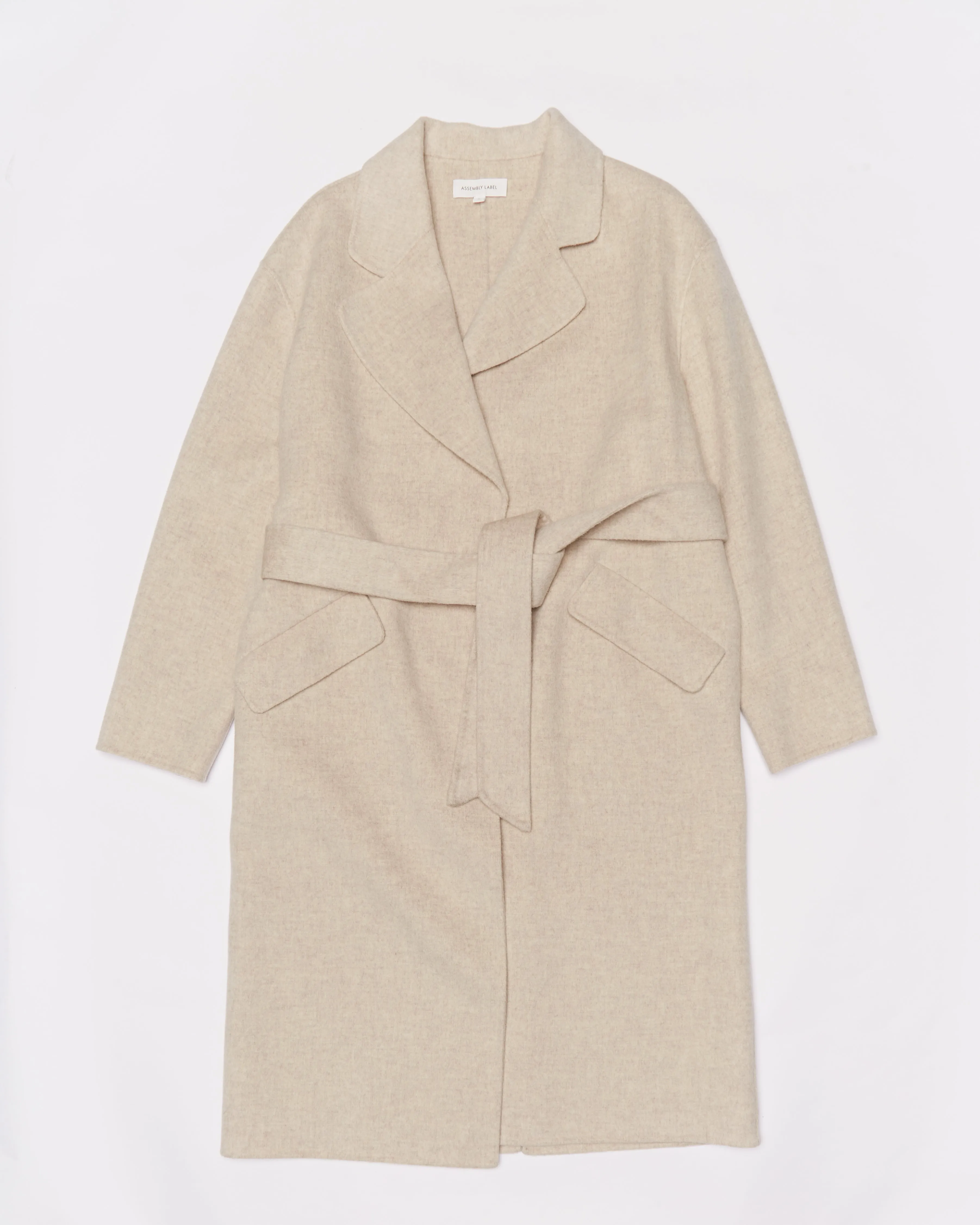 Re-Worn Womens Wool Textured Coat sold by Assembly Label