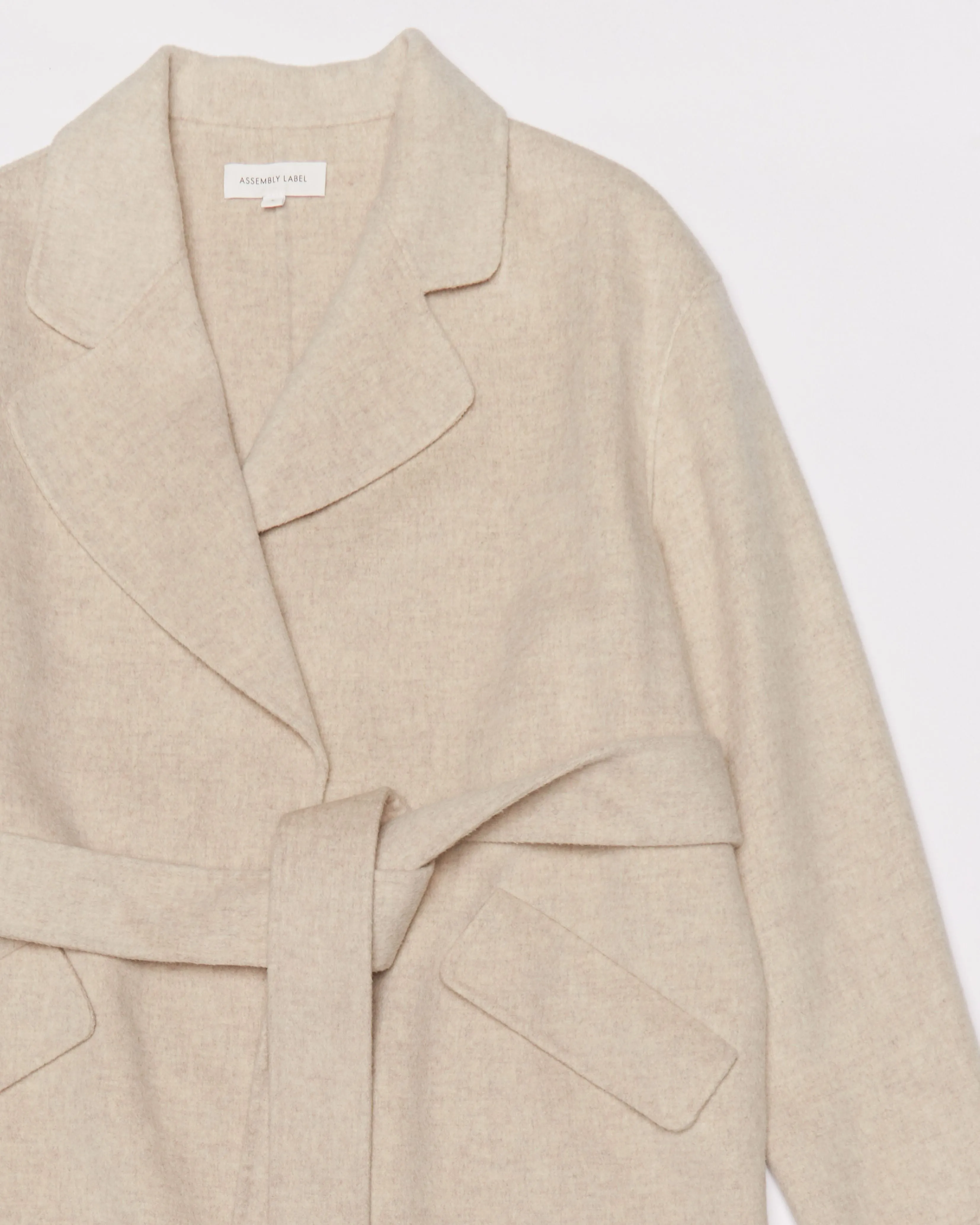 Re-Worn Womens Wool Textured Coat sold by Assembly Label product image thumbnail 2