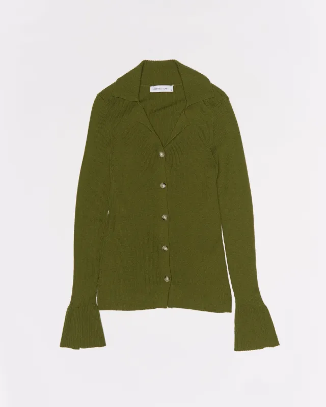 Re-Worn Womens Wool Textured Cardigan sold by Assembly Label