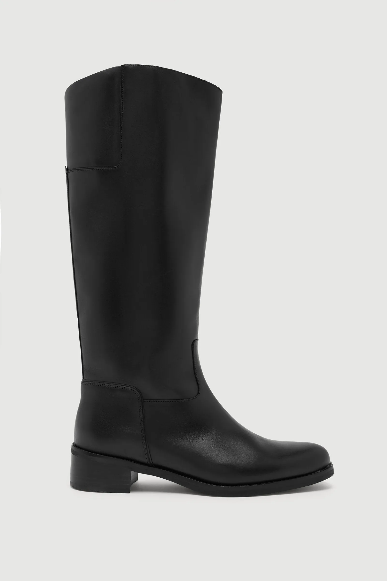 Stevie Leather Riding Boot sold by Assembly Label