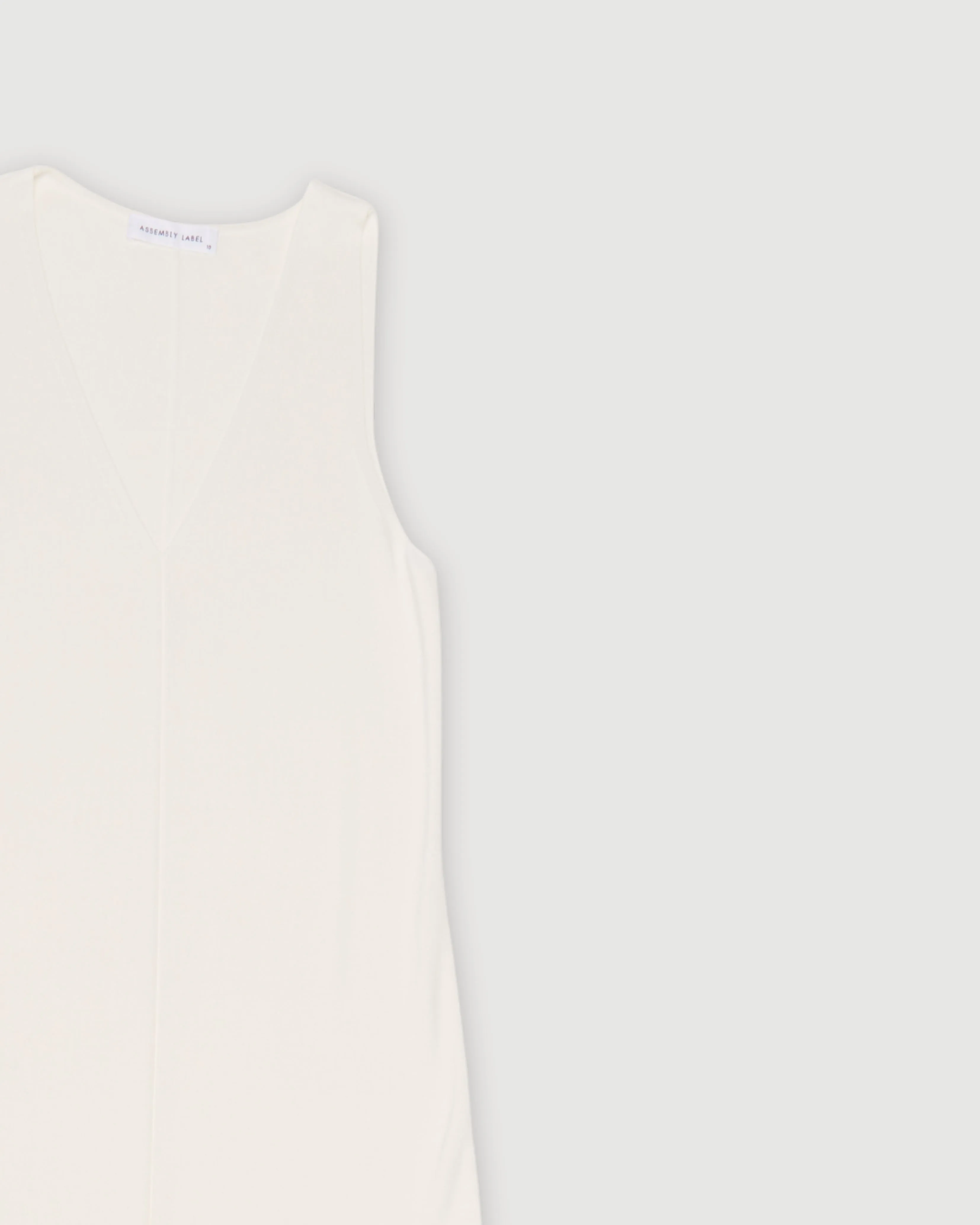 Re-Worn Womens Cotton Blend Textured Slip Dress sold by Assembly Label product image thumbnail 2