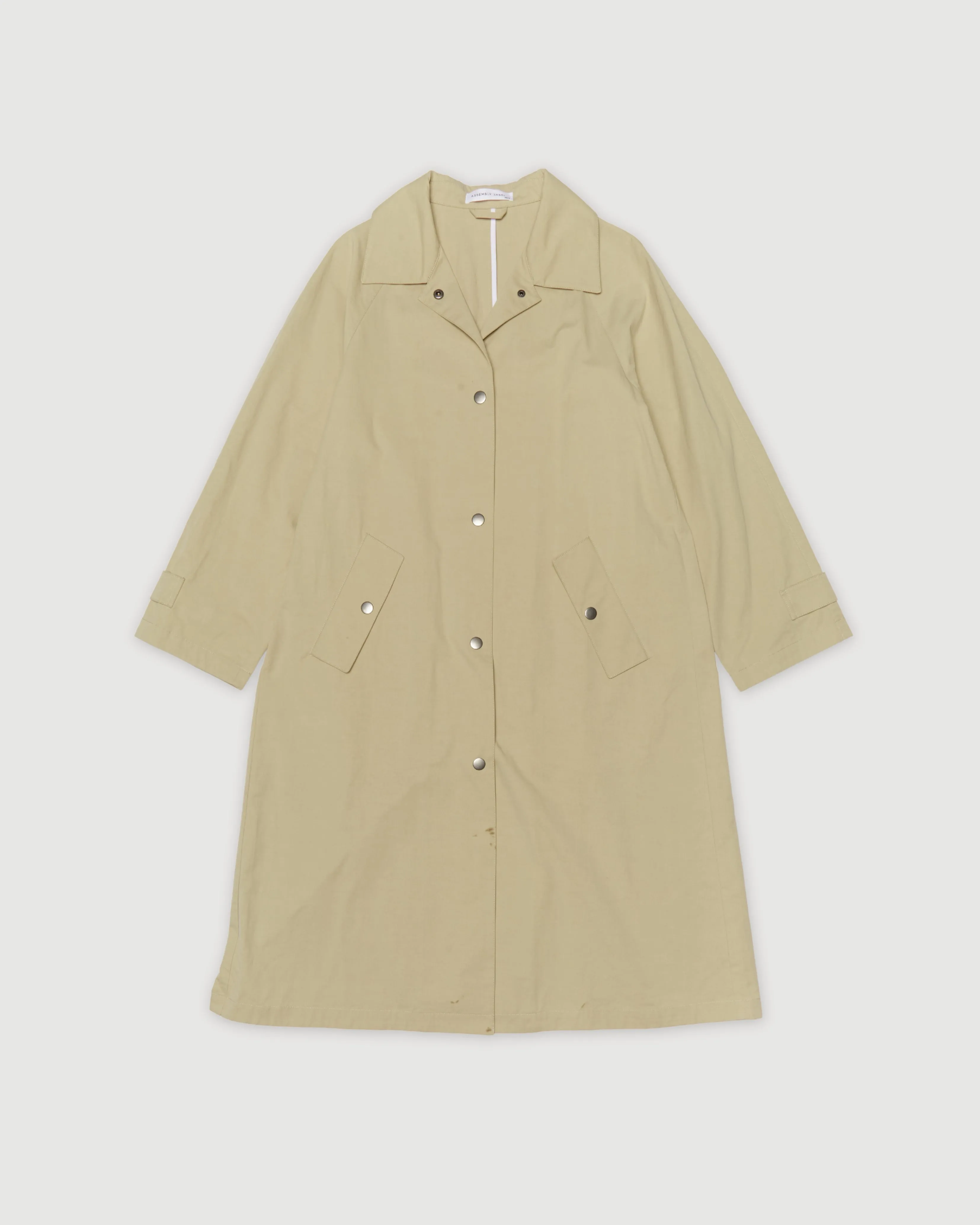 Re-Worn Cotton Coat sold by Assembly Label