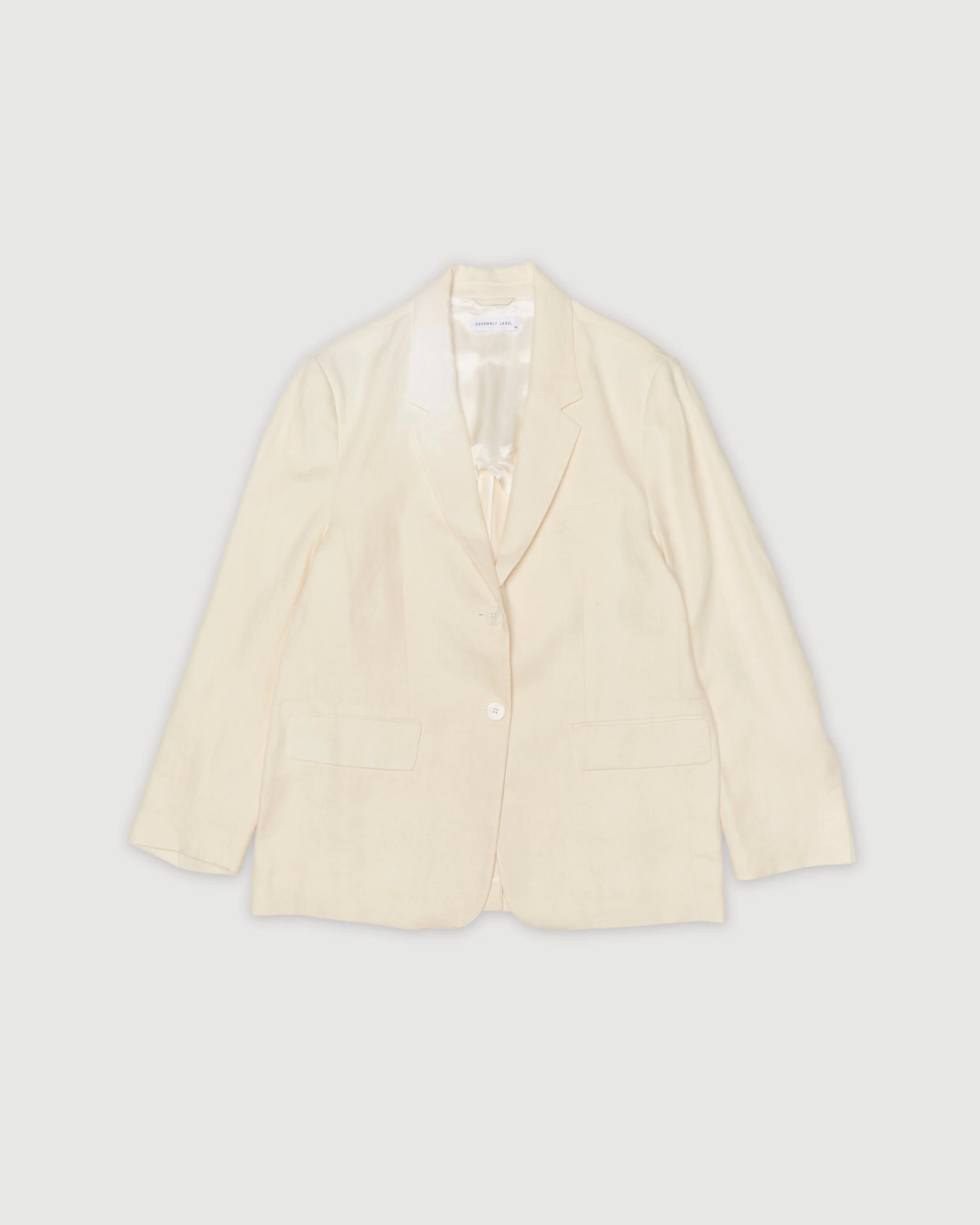 Re-Worn Linen Jacket sold by Assembly Label