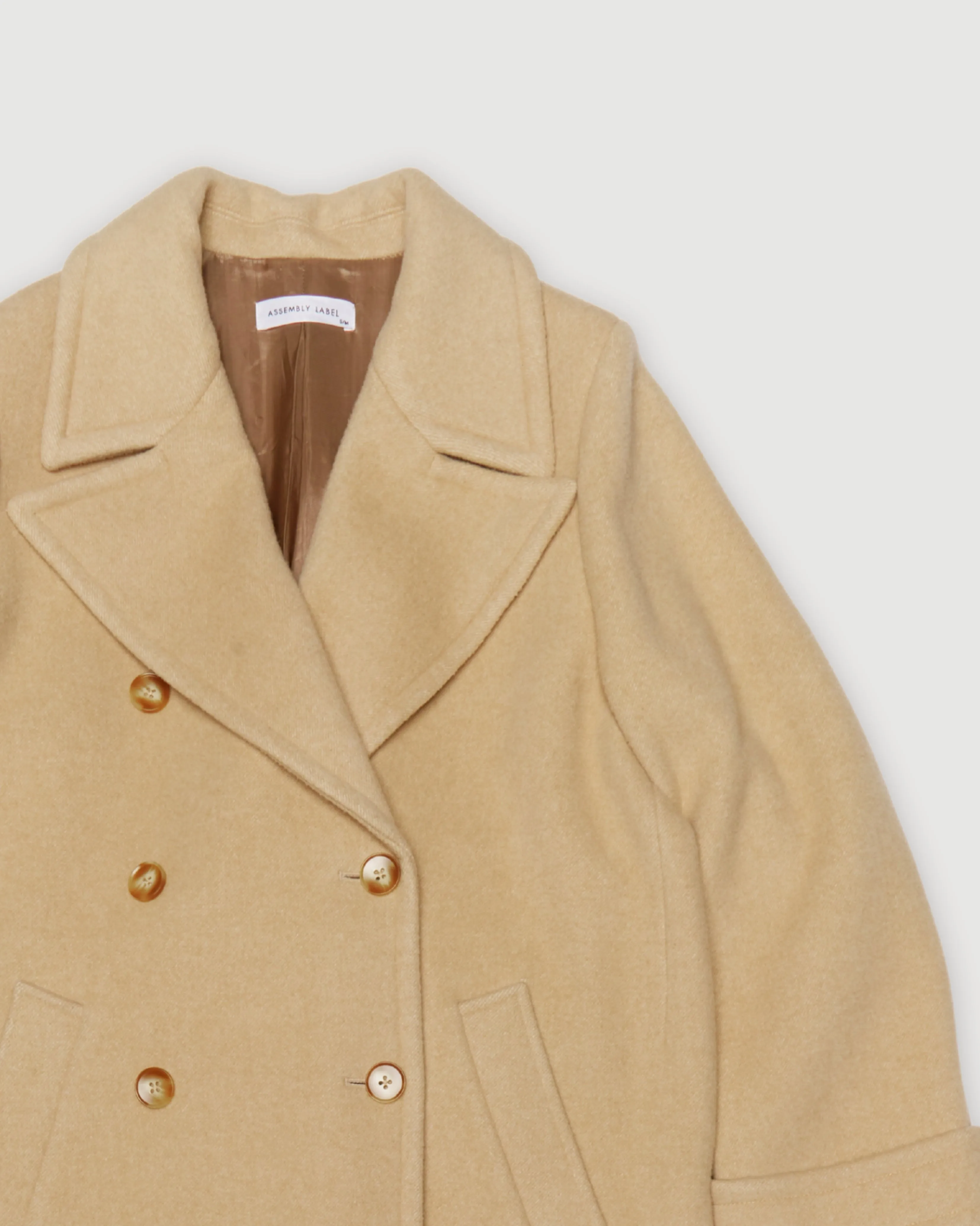 Re-Worn Wool Coat sold by Assembly Label product image thumbnail 2