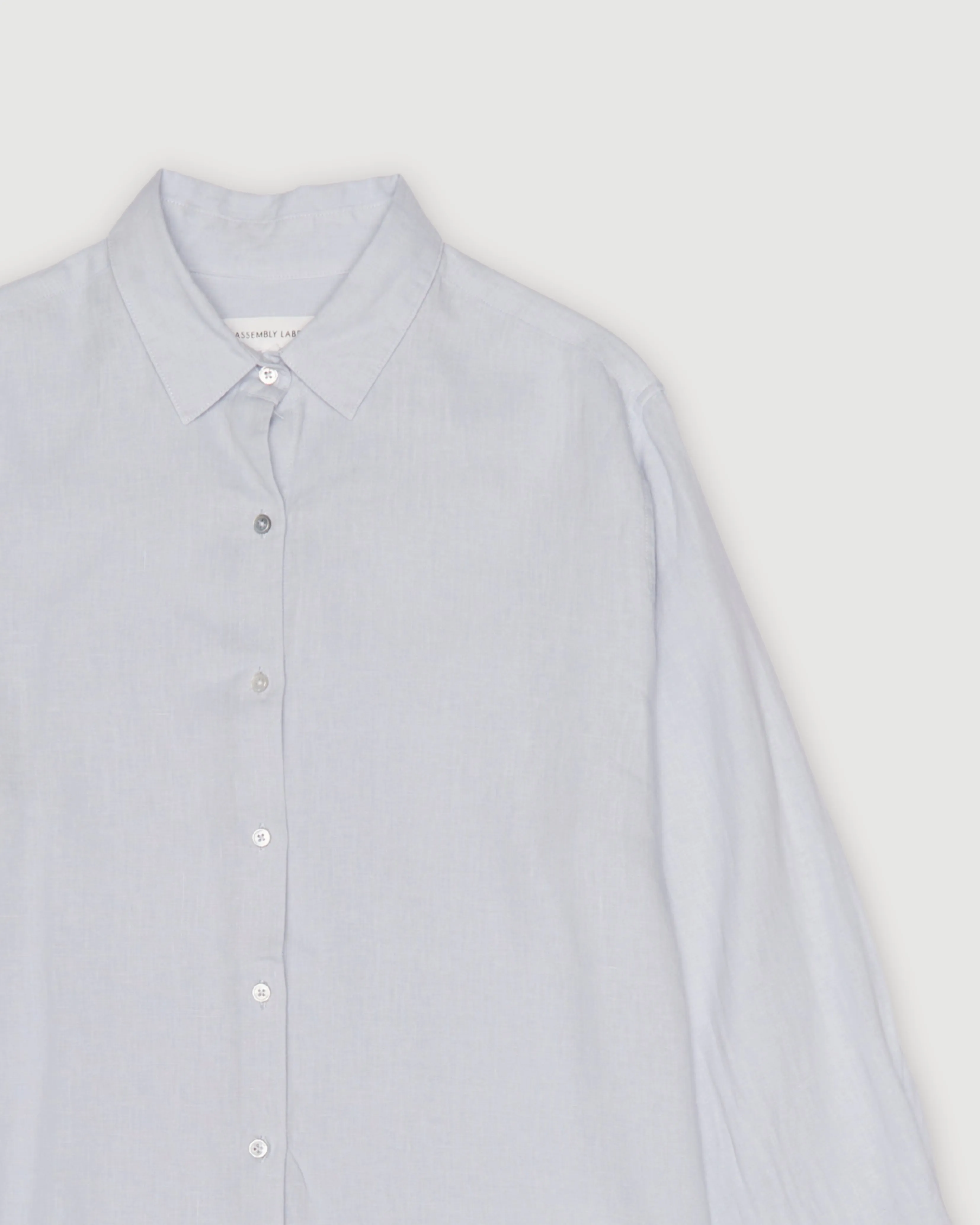 Re-Worn Womens Linen Long Sleeve Shirt sold by Assembly Label product image thumbnail 2