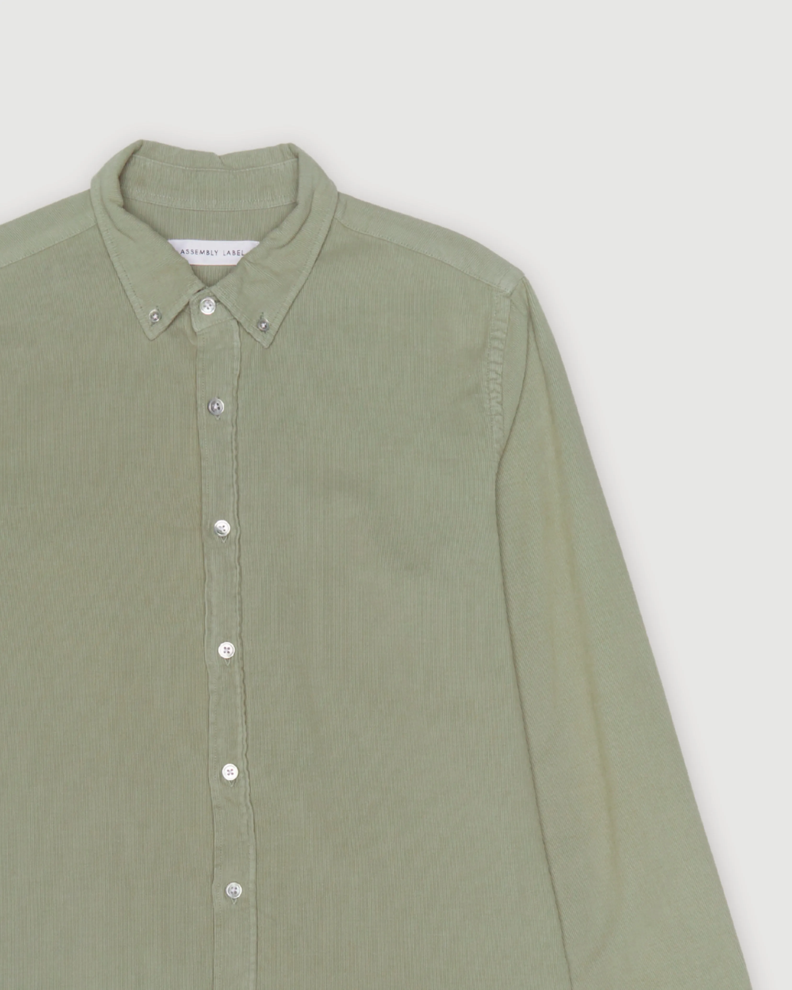 Re-Worn Mens Cotton Cord Long Sleeve Shirt sold by Assembly Label product image thumbnail 2
