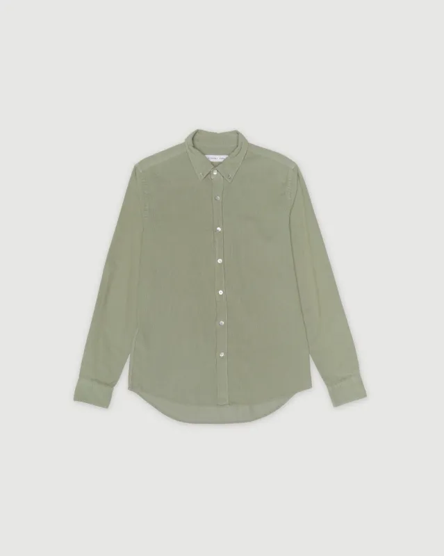 Re-Worn Mens Cotton Cord Long Sleeve Shirt sold by Assembly Label