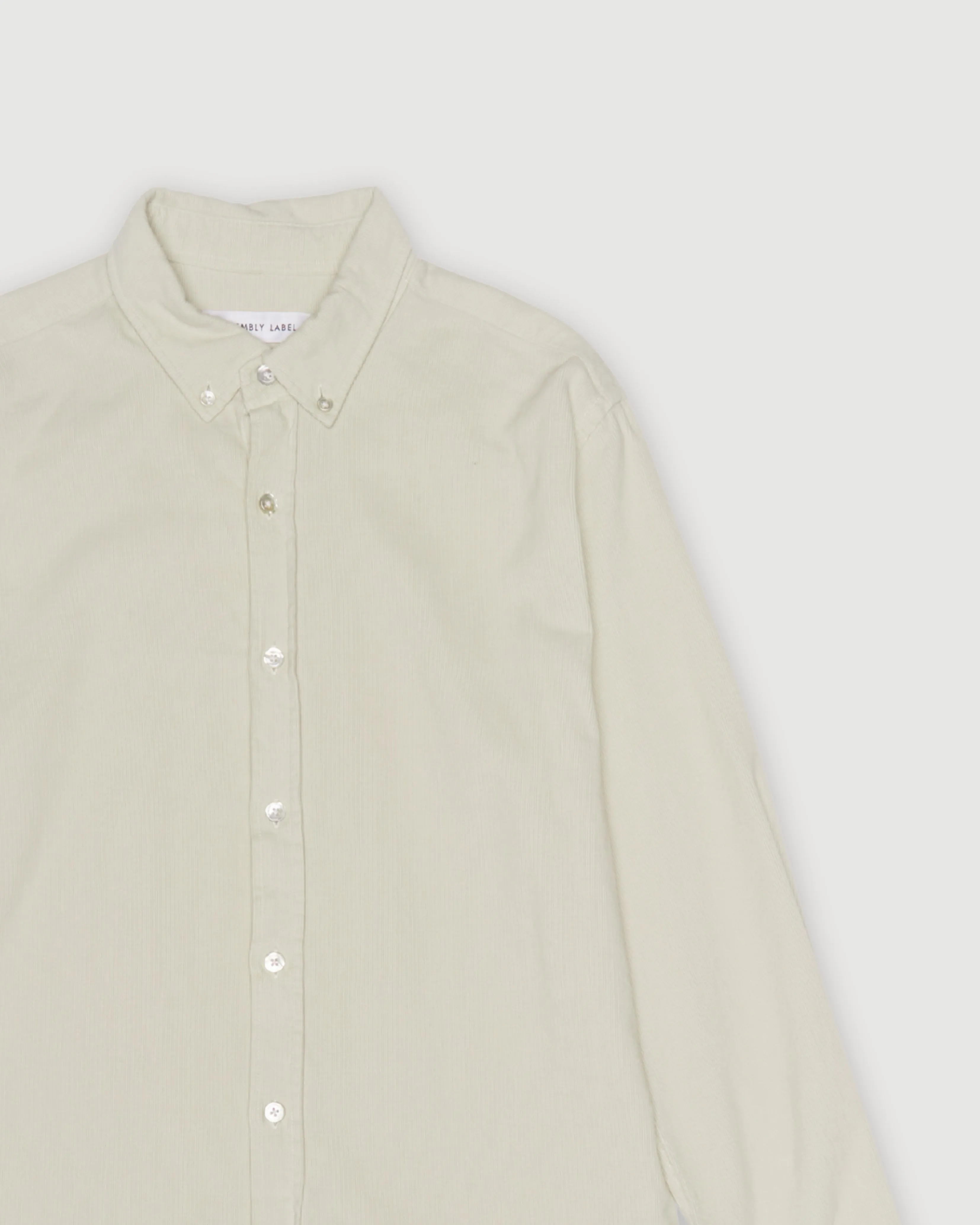 Re-Worn Mens Cotton Cord Long Sleeve Shirt sold by Assembly Label product image thumbnail 2