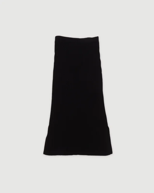Re-Worn Womens Cashmere Blend Textured Skirt sold by Assembly Label