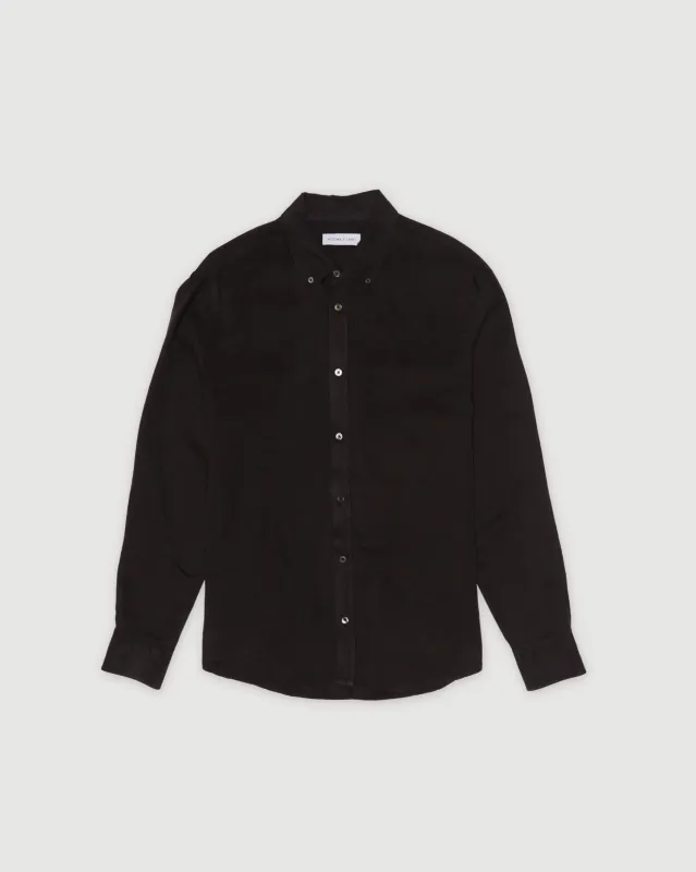 Re-Worn Mens Linen Blend Long Sleeve Shirt sold by Assembly Label