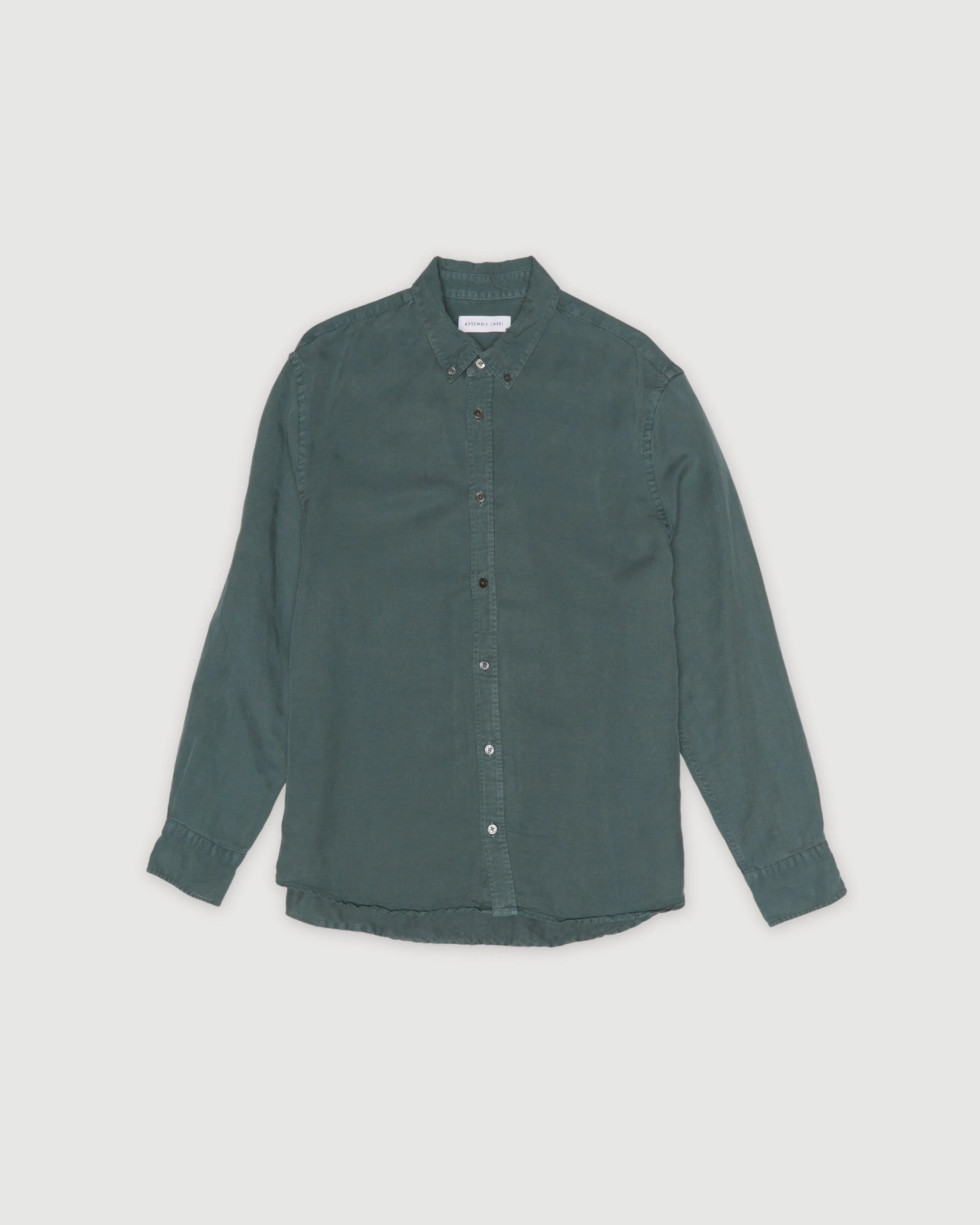 Re-Worn Mens Linen Blend Long Sleeve Shirt sold by Assembly Label