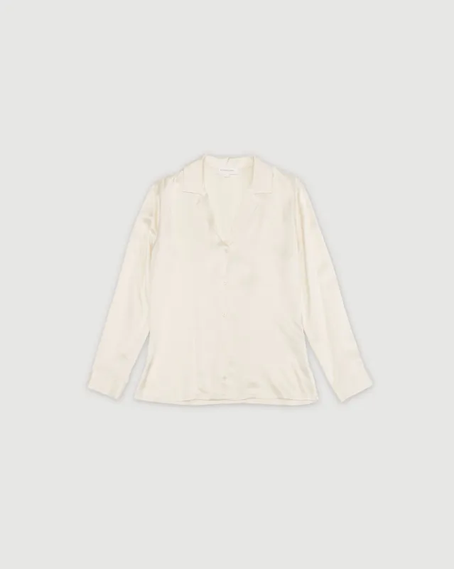 Re-Worn Womens Silk Long Sleeve Shirt sold by Assembly Label