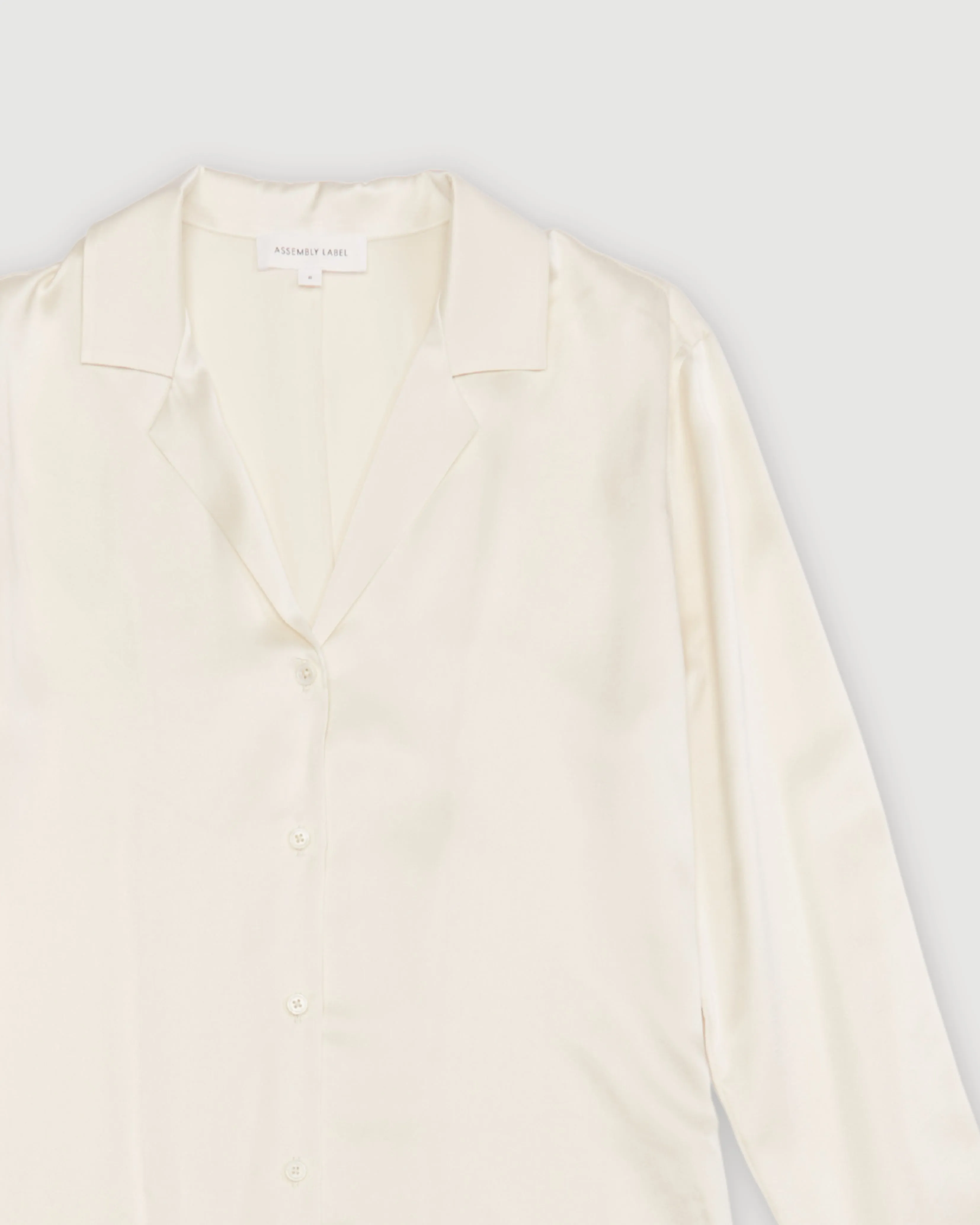 Re-Worn Womens Silk Long Sleeve Shirt sold by Assembly Label product image thumbnail 2