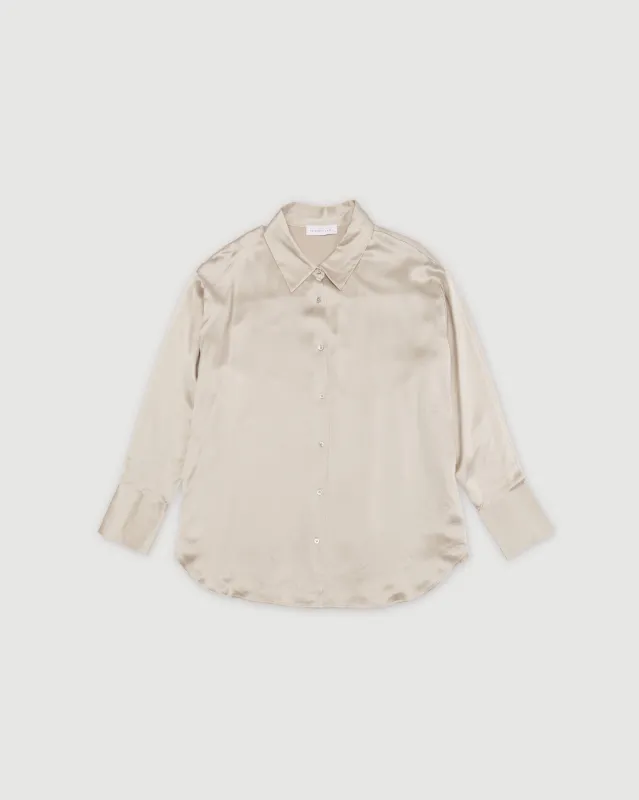 Re-Worn Womens Silk Long Sleeve Shirt sold by Assembly Label
