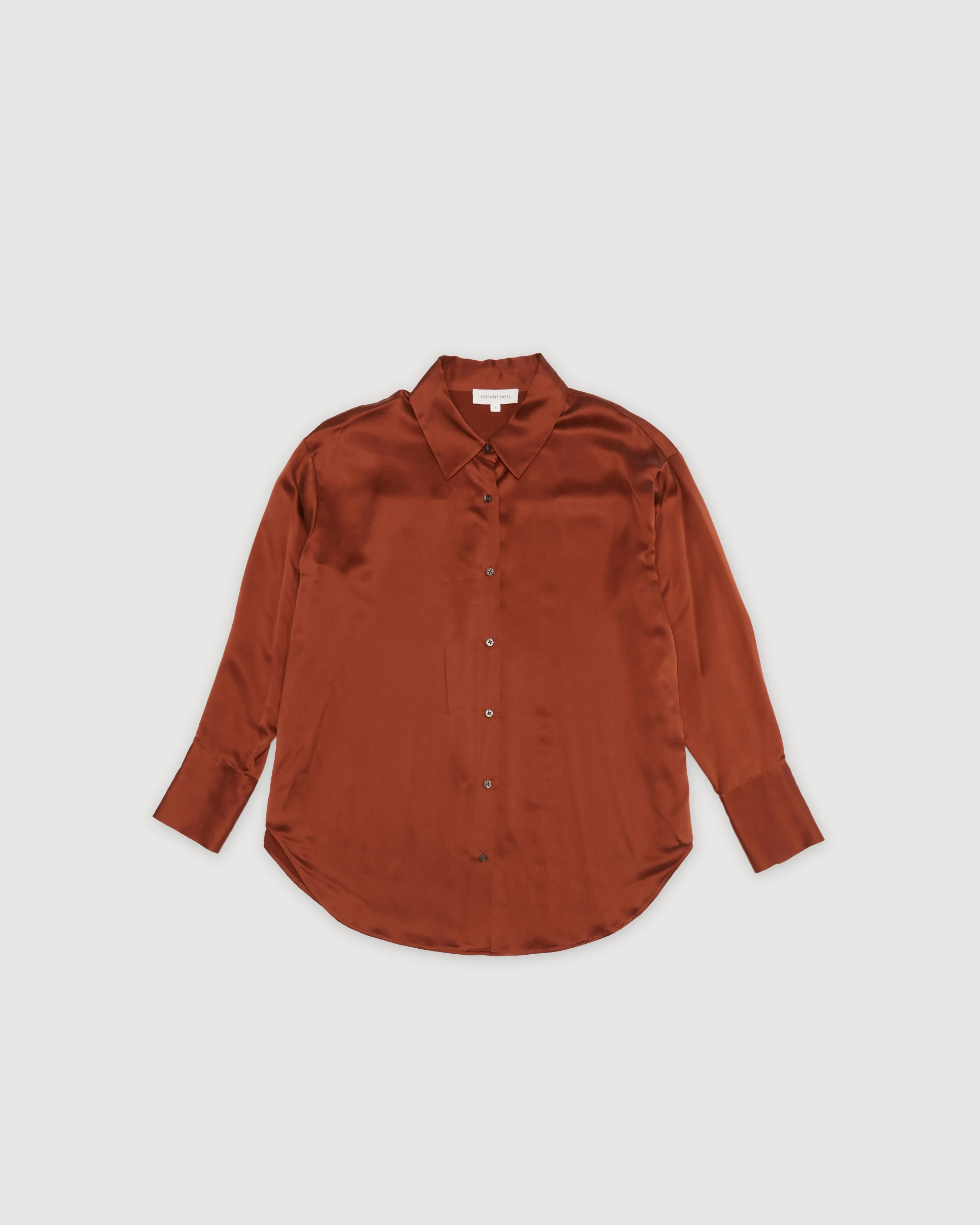 Re-Worn Womens Silk Long Sleeve Shirt sold by Assembly Label