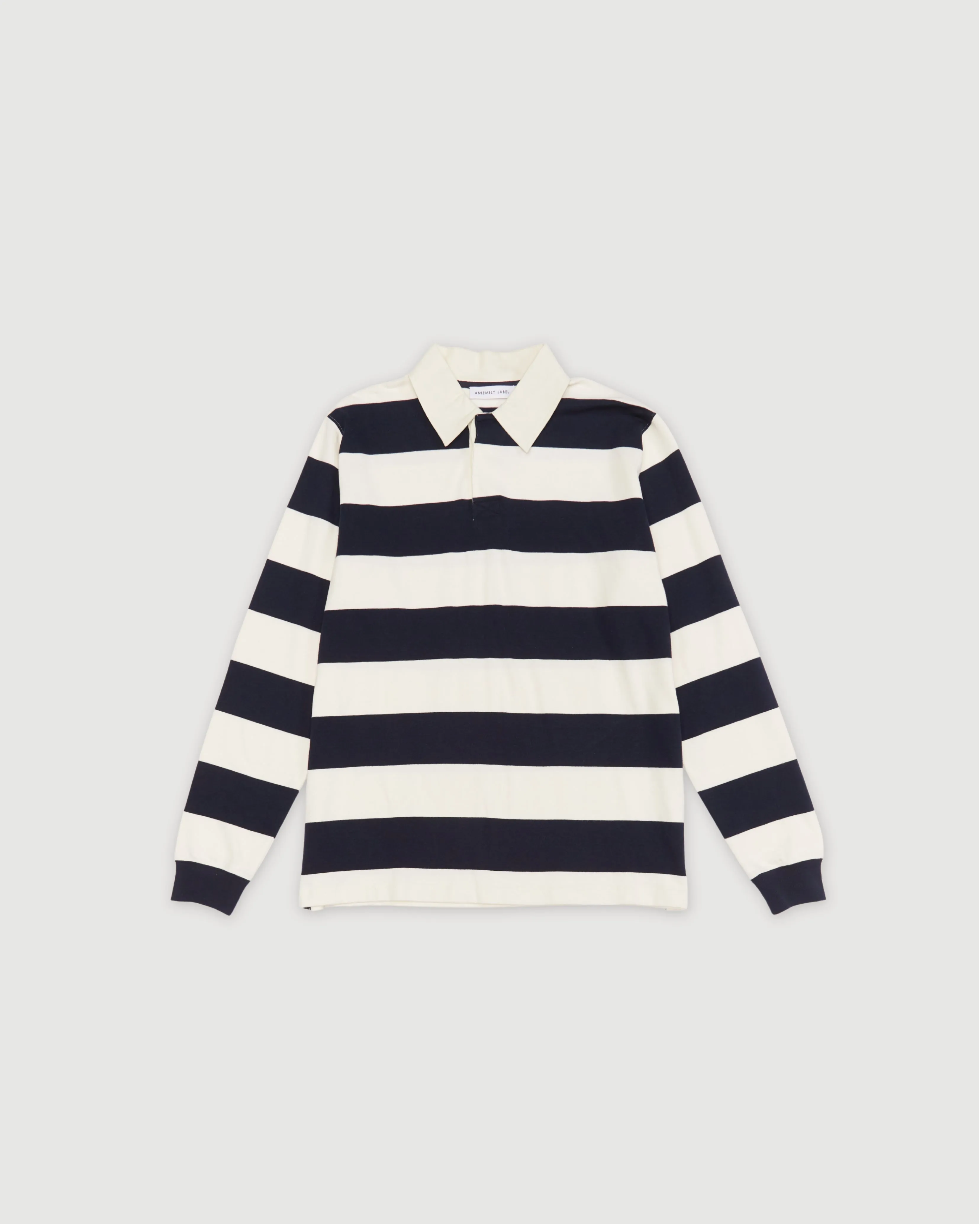 Re-Worn Mens Cotton Stripe Long Sleeve Shirt sold by Assembly Label