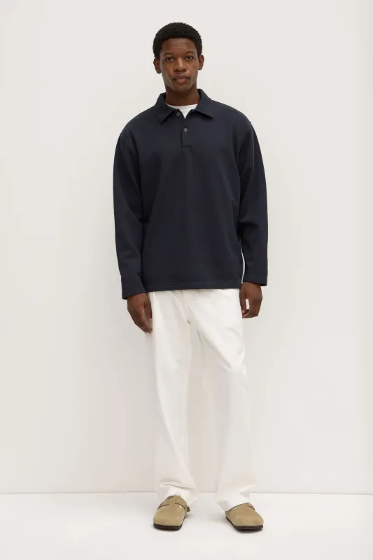 Mens Weekender Fleece Polo sold by Assembly Label