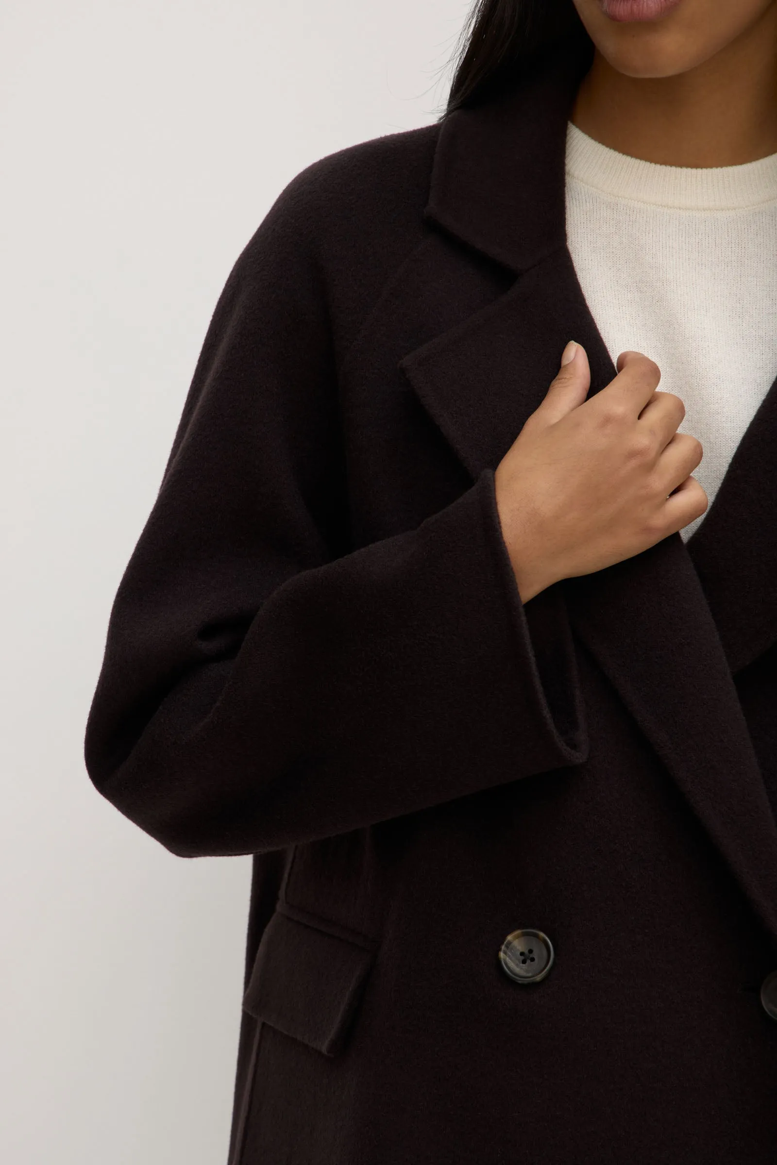 Katya Double Breasted Wool Coat sold by Assembly Label product image thumbnail 5