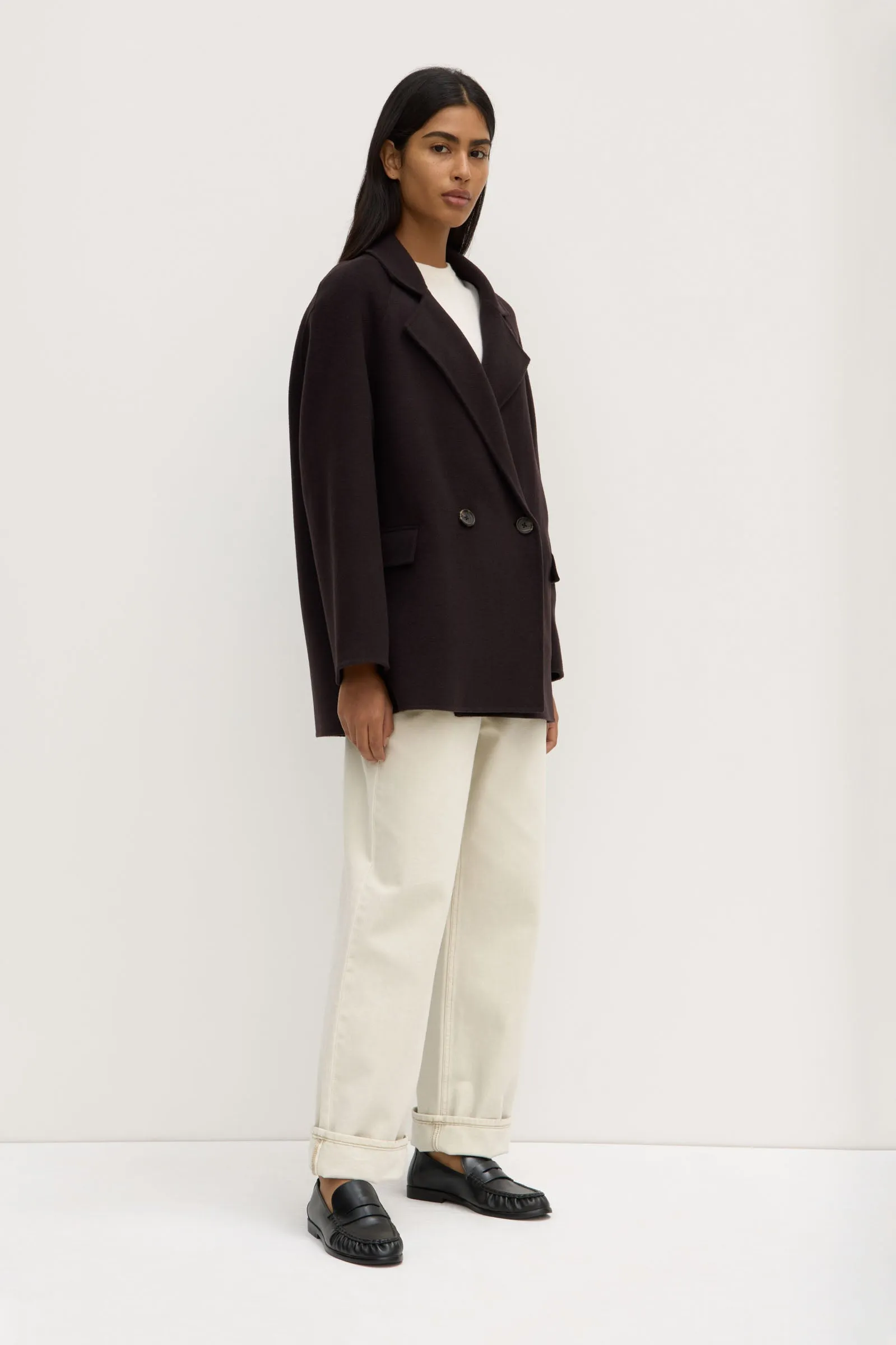 Katya Double Breasted Wool Coat sold by Assembly Label product image thumbnail 3