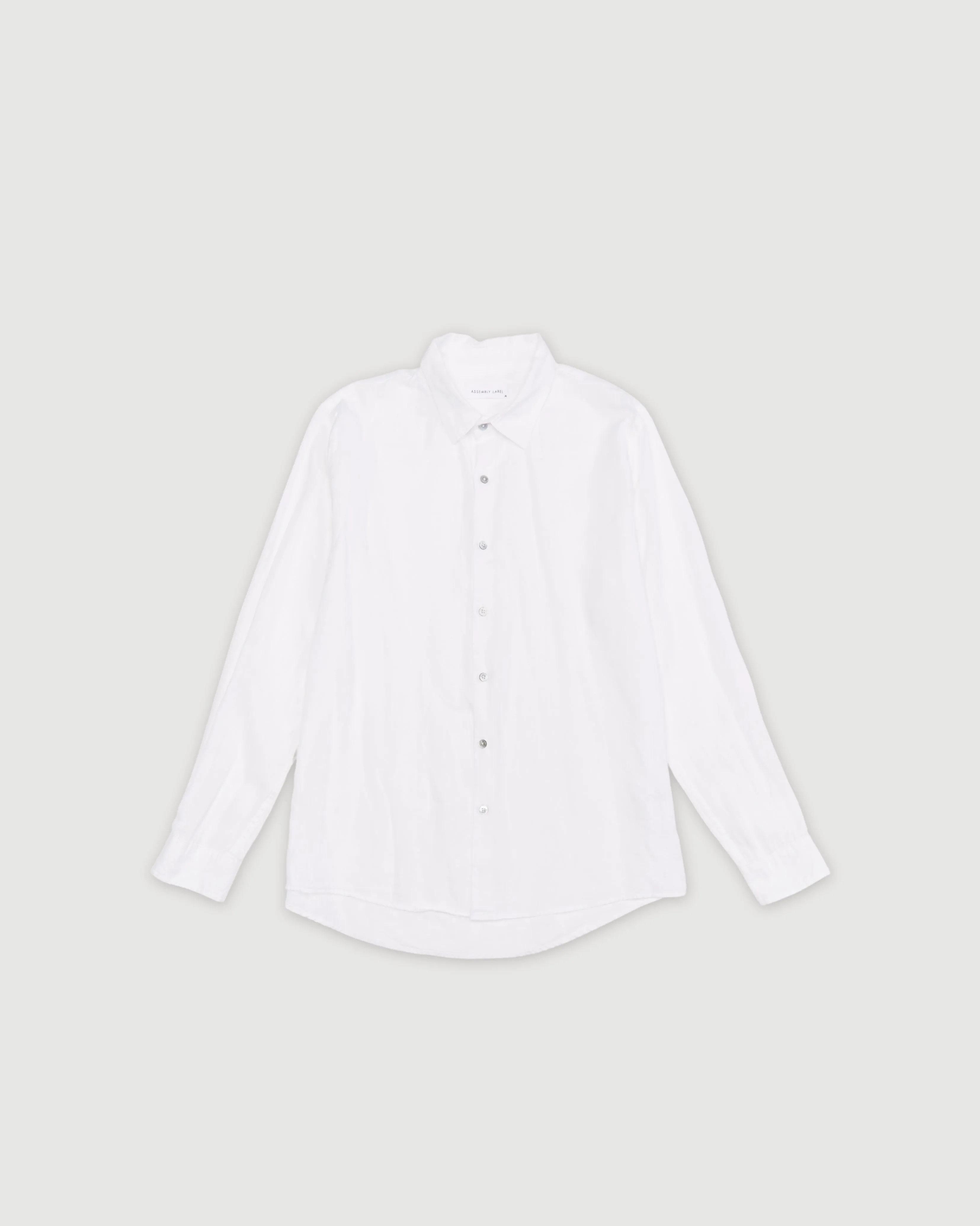 Re-Worn Mens Linen Long Sleeve Shirt sold by Assembly Label