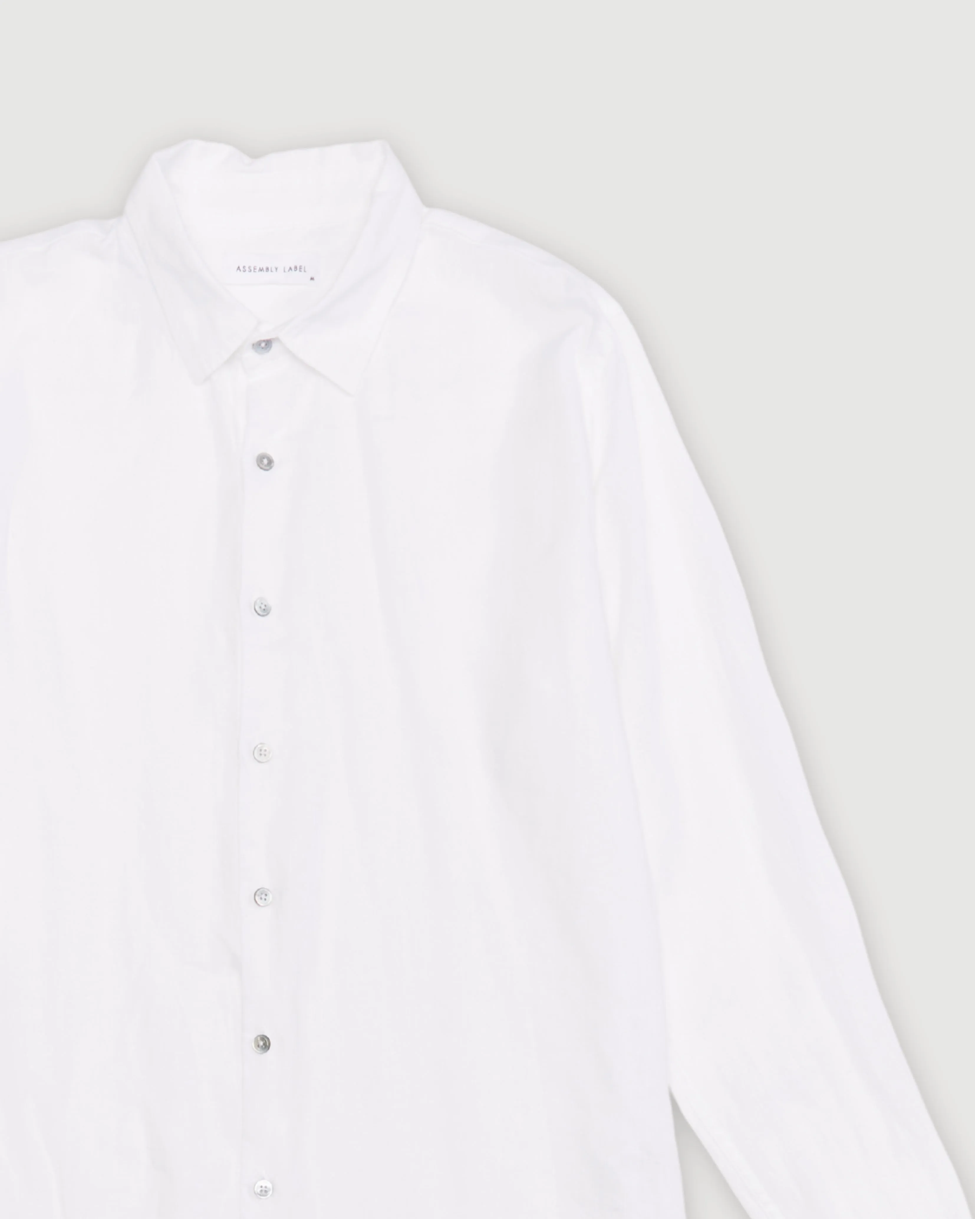 Re-Worn Mens Linen Long Sleeve Shirt sold by Assembly Label product image thumbnail 2