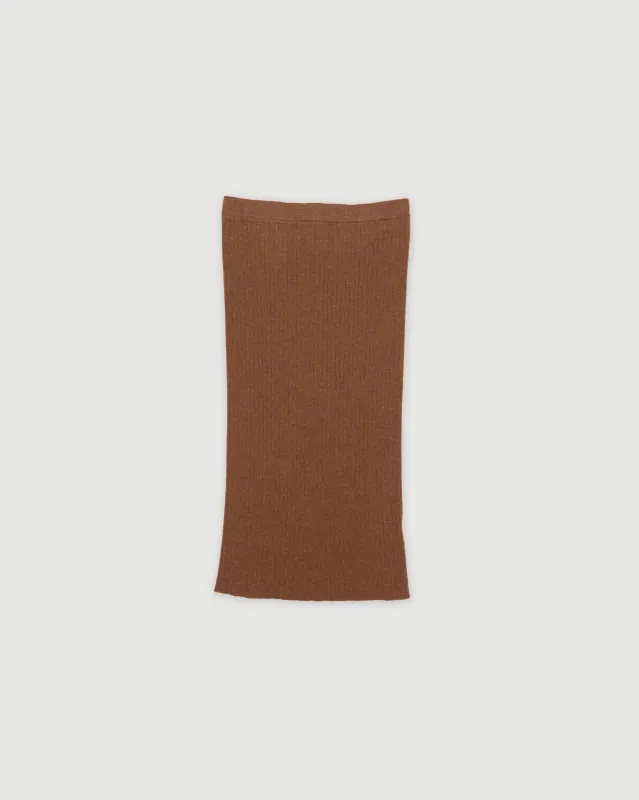 Re-Worn Womens Wool Textured Skirt sold by Assembly Label