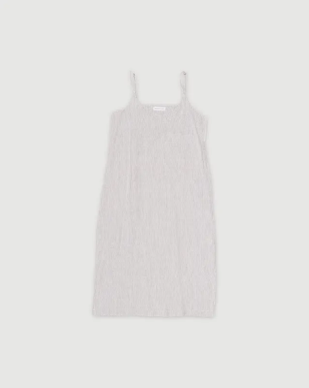 Re-Worn Womens Linen Stripe Slip Dress sold by Assembly Label