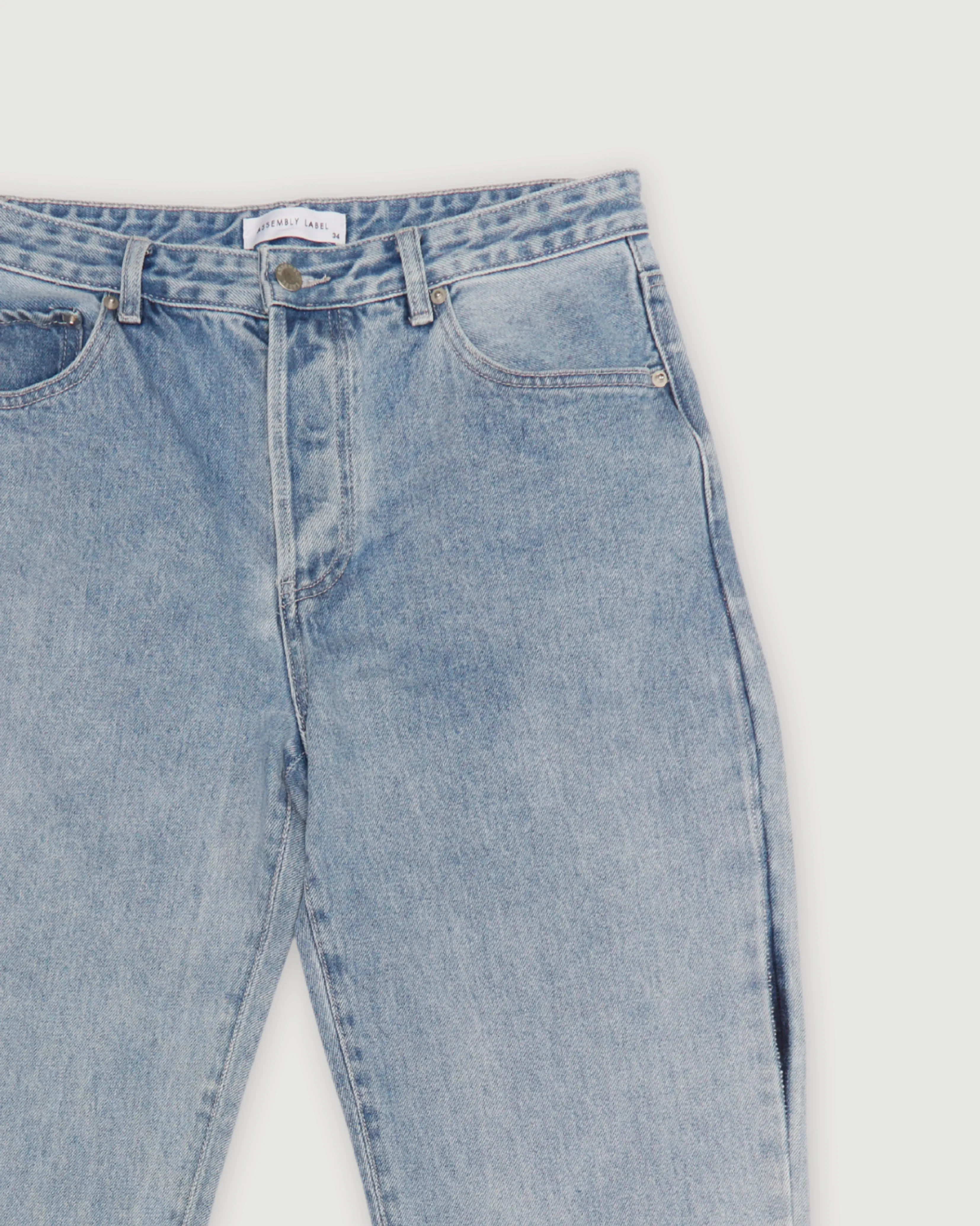 Re-Worn Cotton Denim Vintage Jean sold by Assembly Label product image thumbnail 2