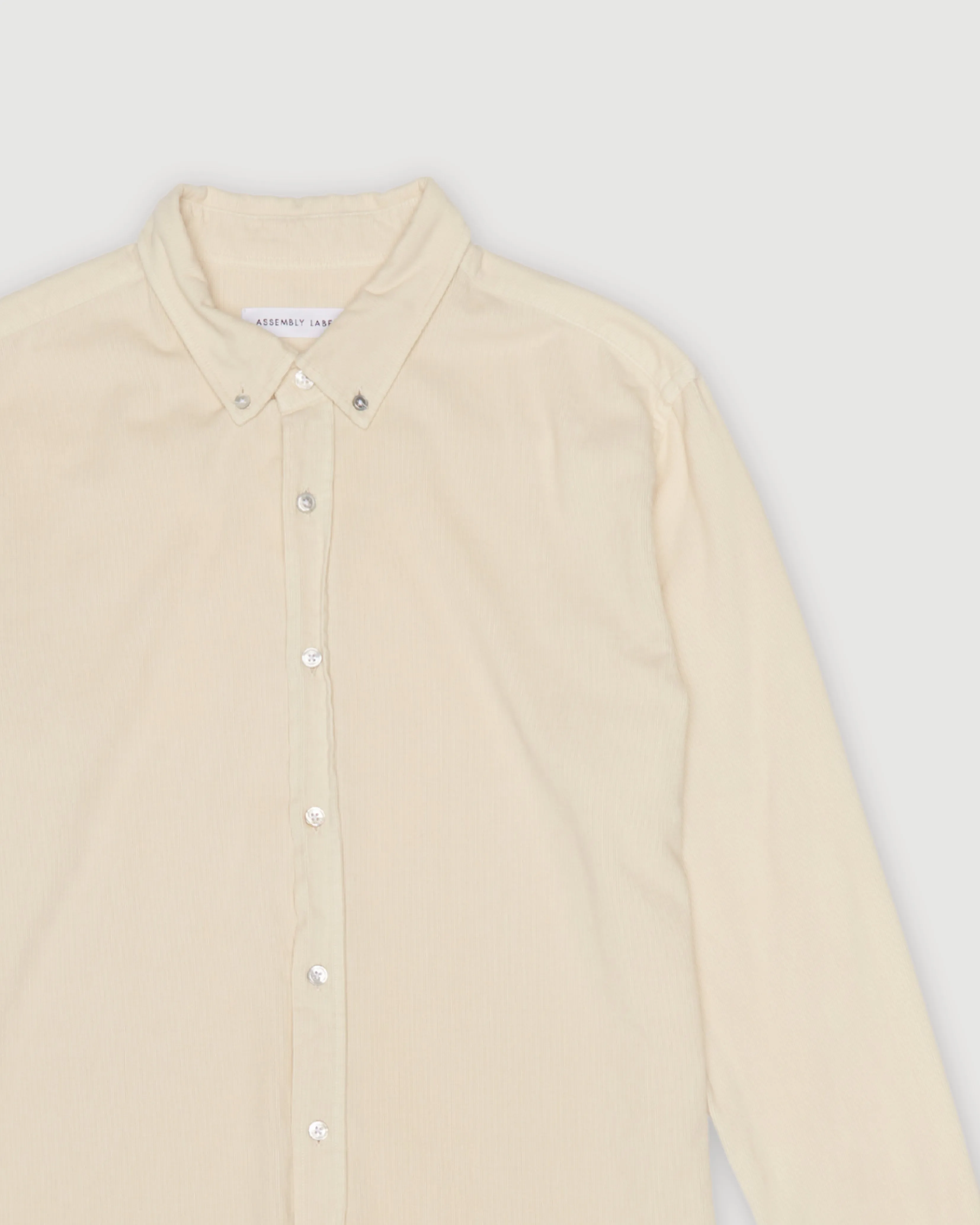 Re-Worn Mens Cotton Cord Long Sleeve Shirt sold by Assembly Label product image thumbnail 2