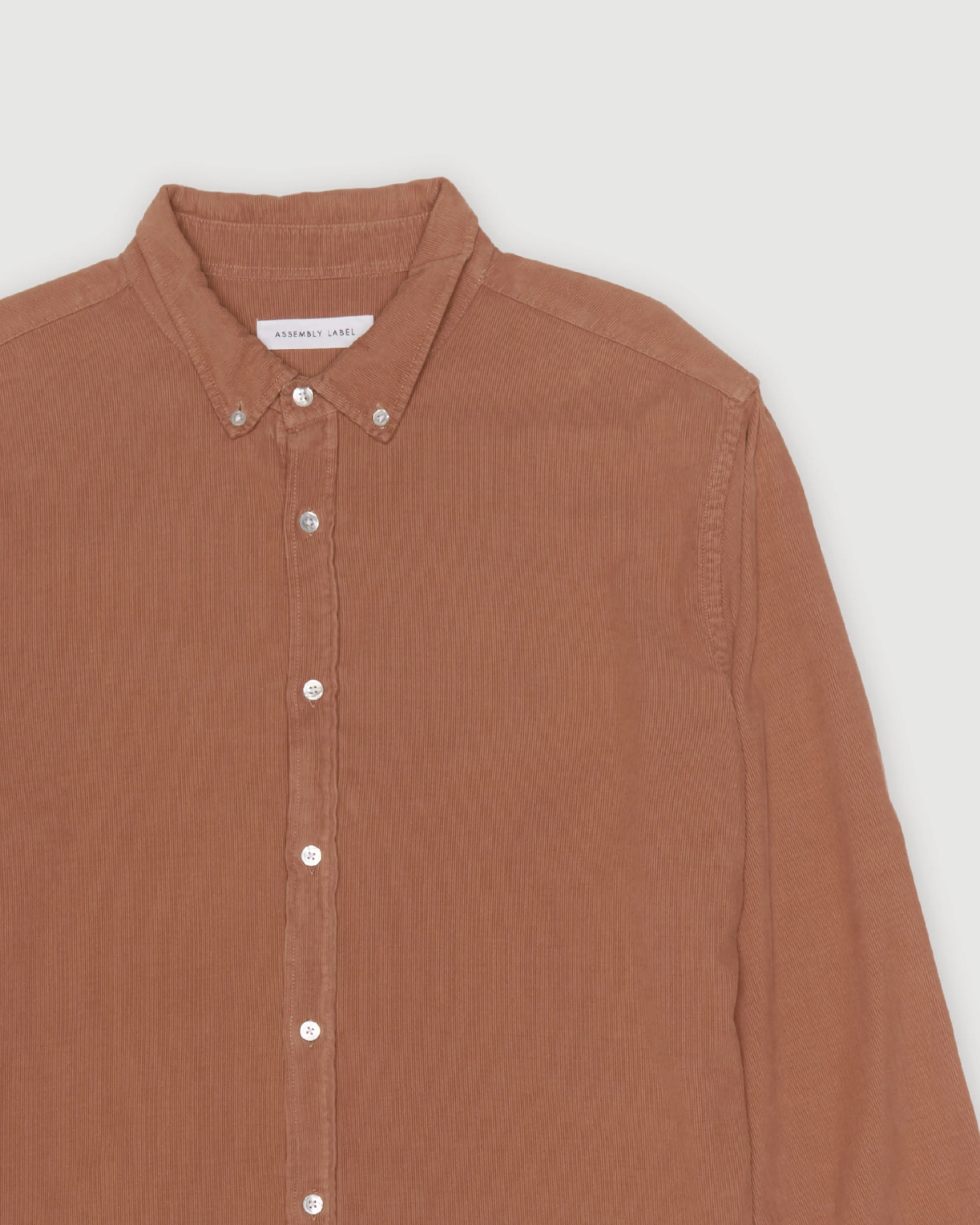 Re-Worn Mens Cotton Cord Long Sleeve Shirt sold by Assembly Label product image thumbnail 2